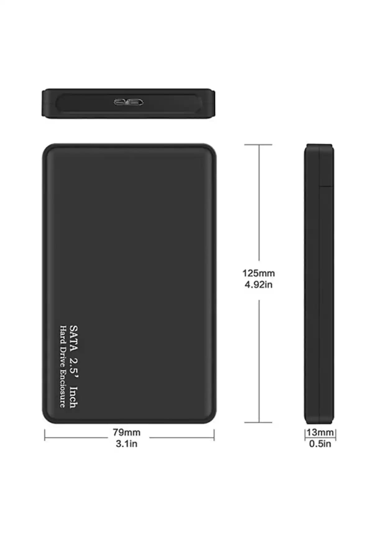 Gomax 2.5 İnç HDD SSD Kutusu: Yüksek Hızlı ve Pratik Harici Depolama Çözümü