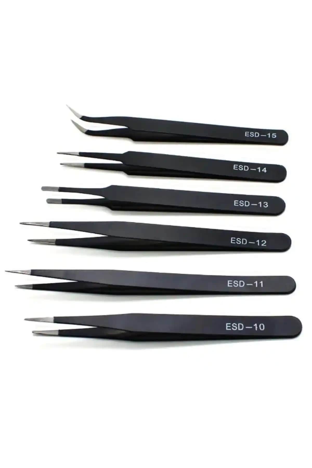 Hobi Mekatronik Anti Statik Cımbız Seti: Elektronik ve Hassas İşler İçin Uygun