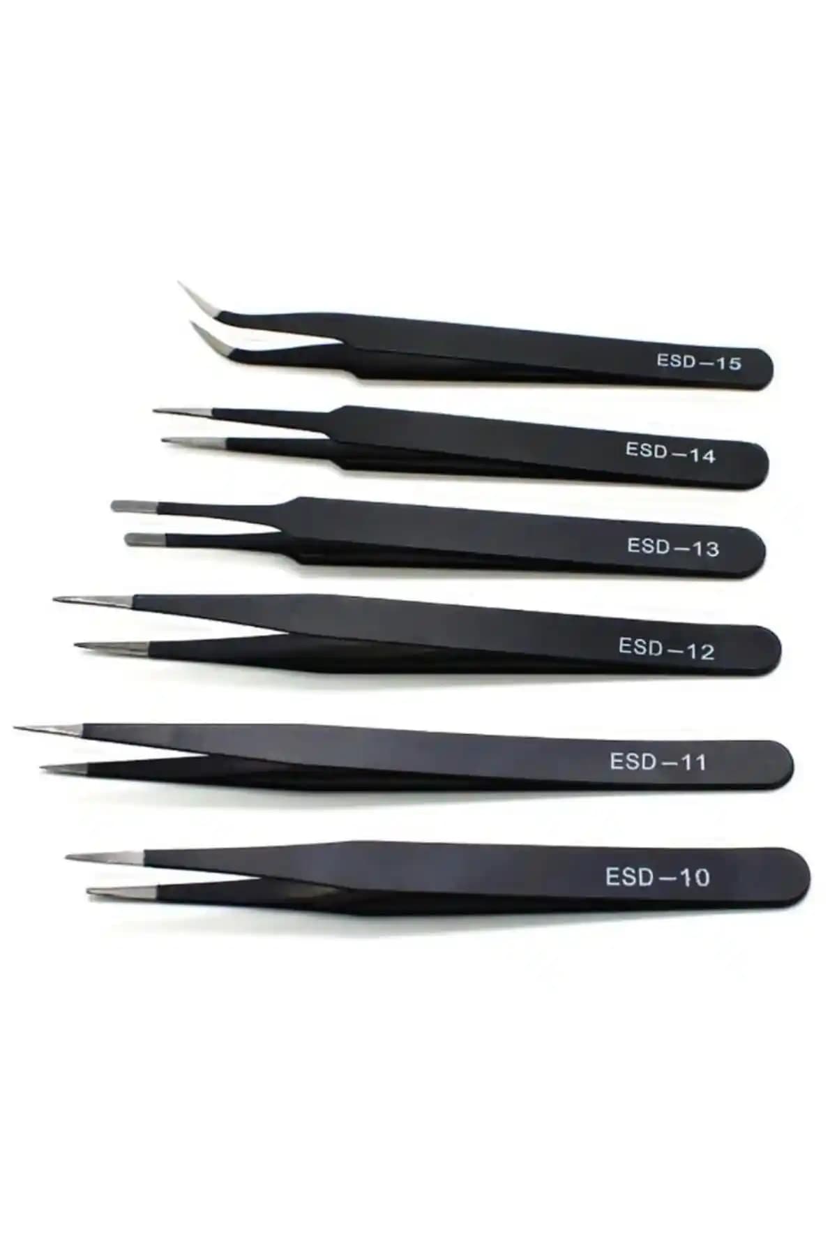 Hobi Mekatronik Anti Statik Cımbız Seti: Elektronik ve Hassas İşler İçin Uygun