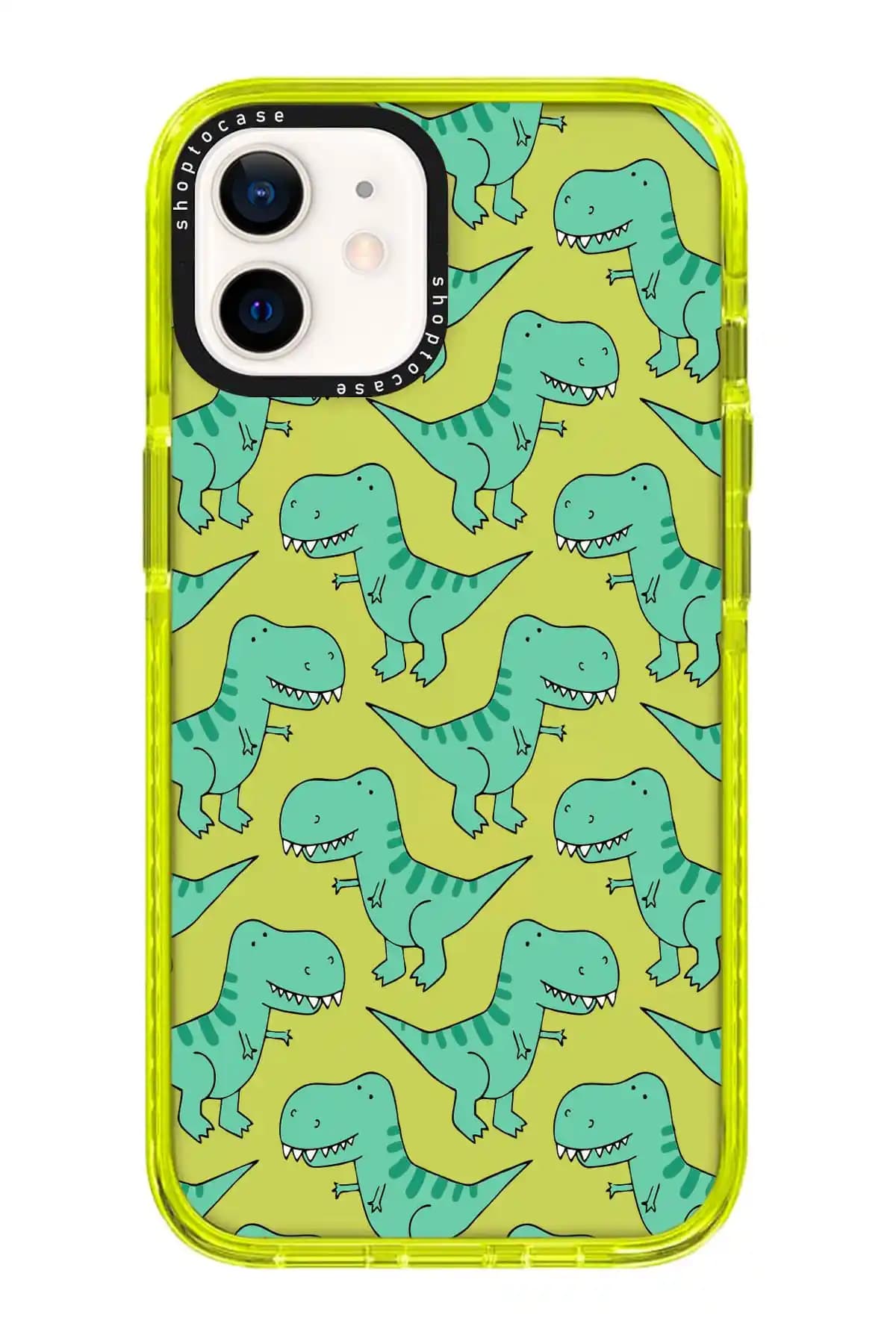 iPhone 11 için Impact Kenar Korumalı Dinozor ve Pembe Tasarımlı Kılıf Karşılaştırması