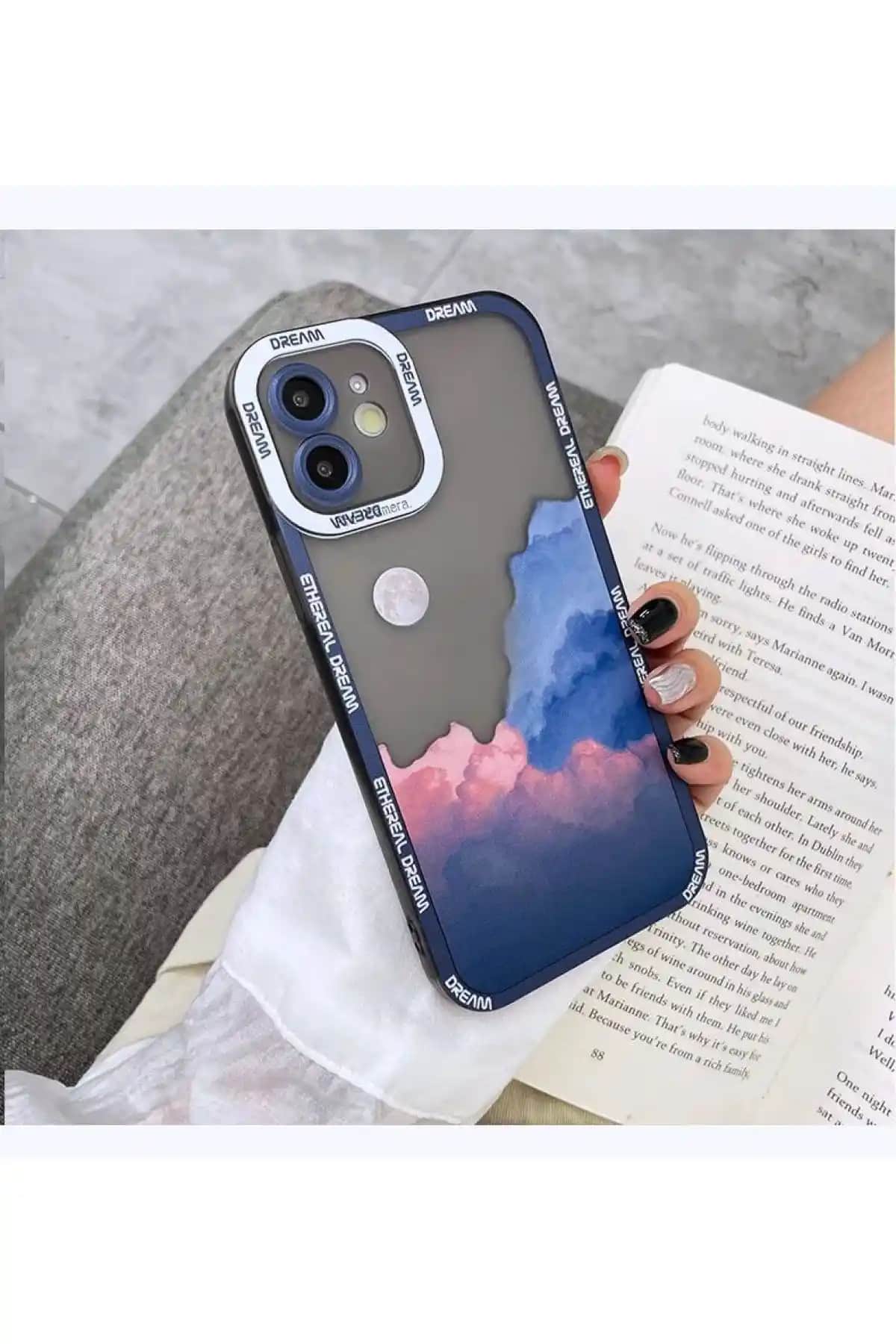 iPhone 11 için Manzara Desenli Kamera Korumalı Silikon Kılıf Şıklık ve Koruma Sunar