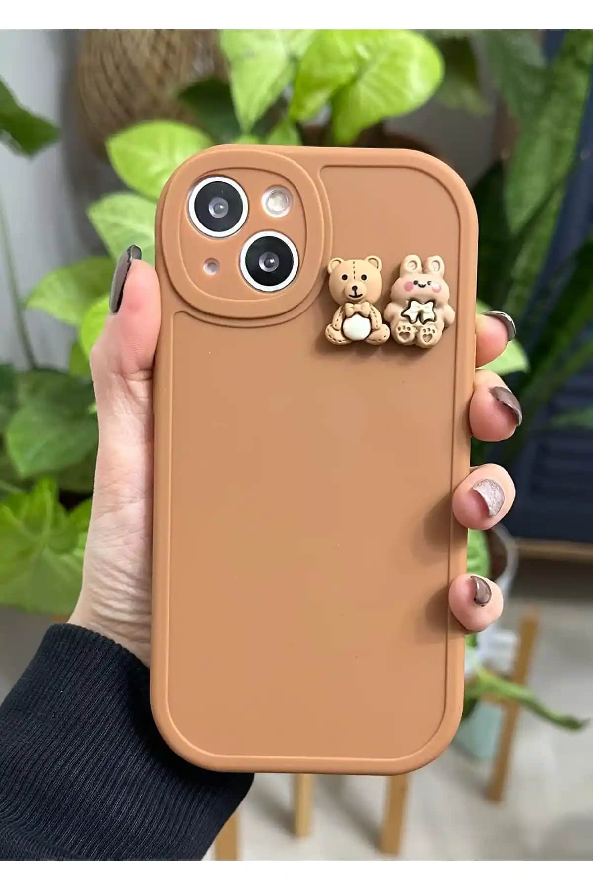 iPhone 13 ve 14 için Ayıcık Tasarımlı Sevimli Silikon Kılıf Ürün Özellikleri ve Koruma Sağlaması