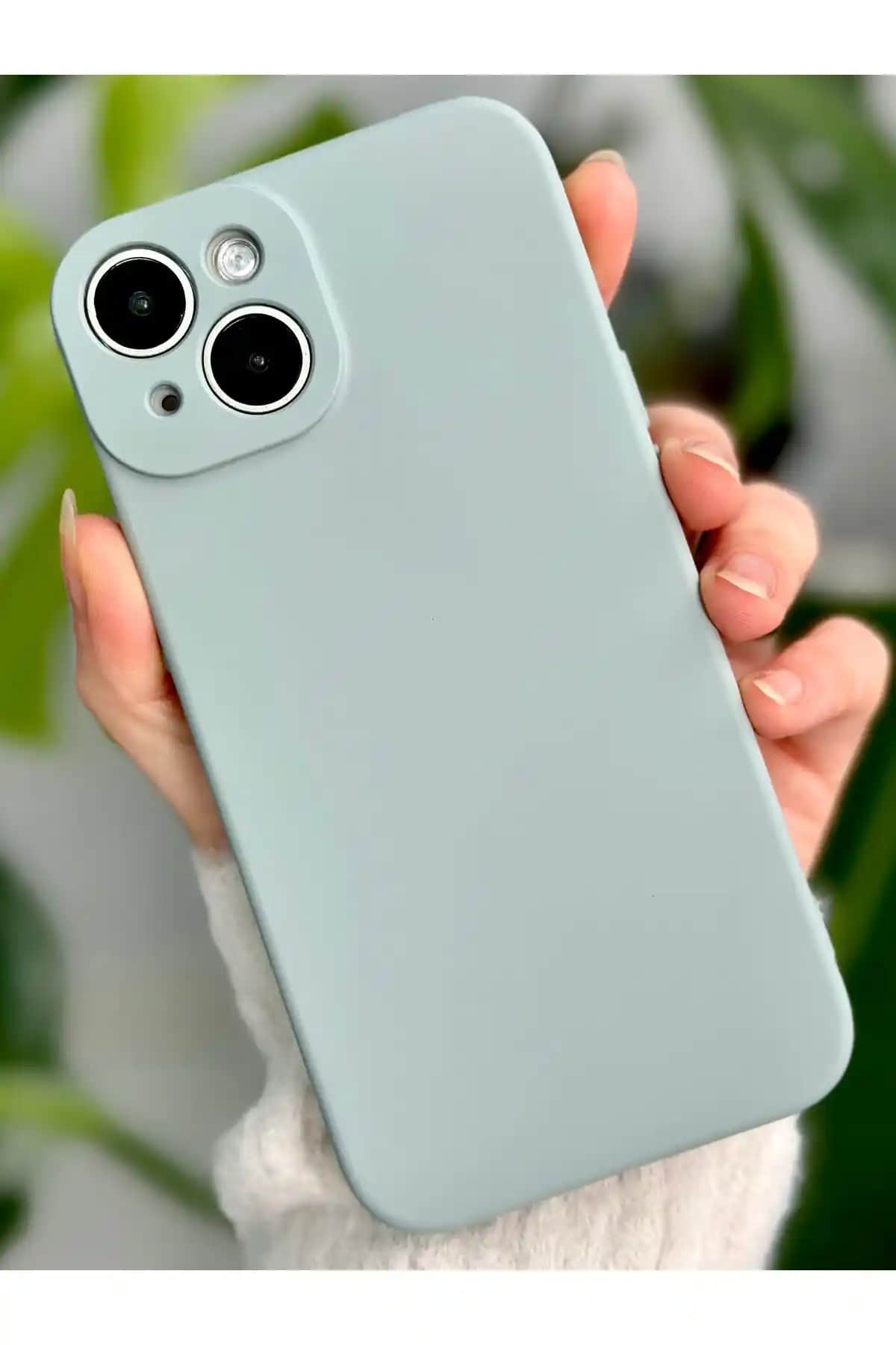 iPhone 13 ve 14 Uyumlu Kadife Lansman Kılıfı Şıklık ve Koruma Sunar