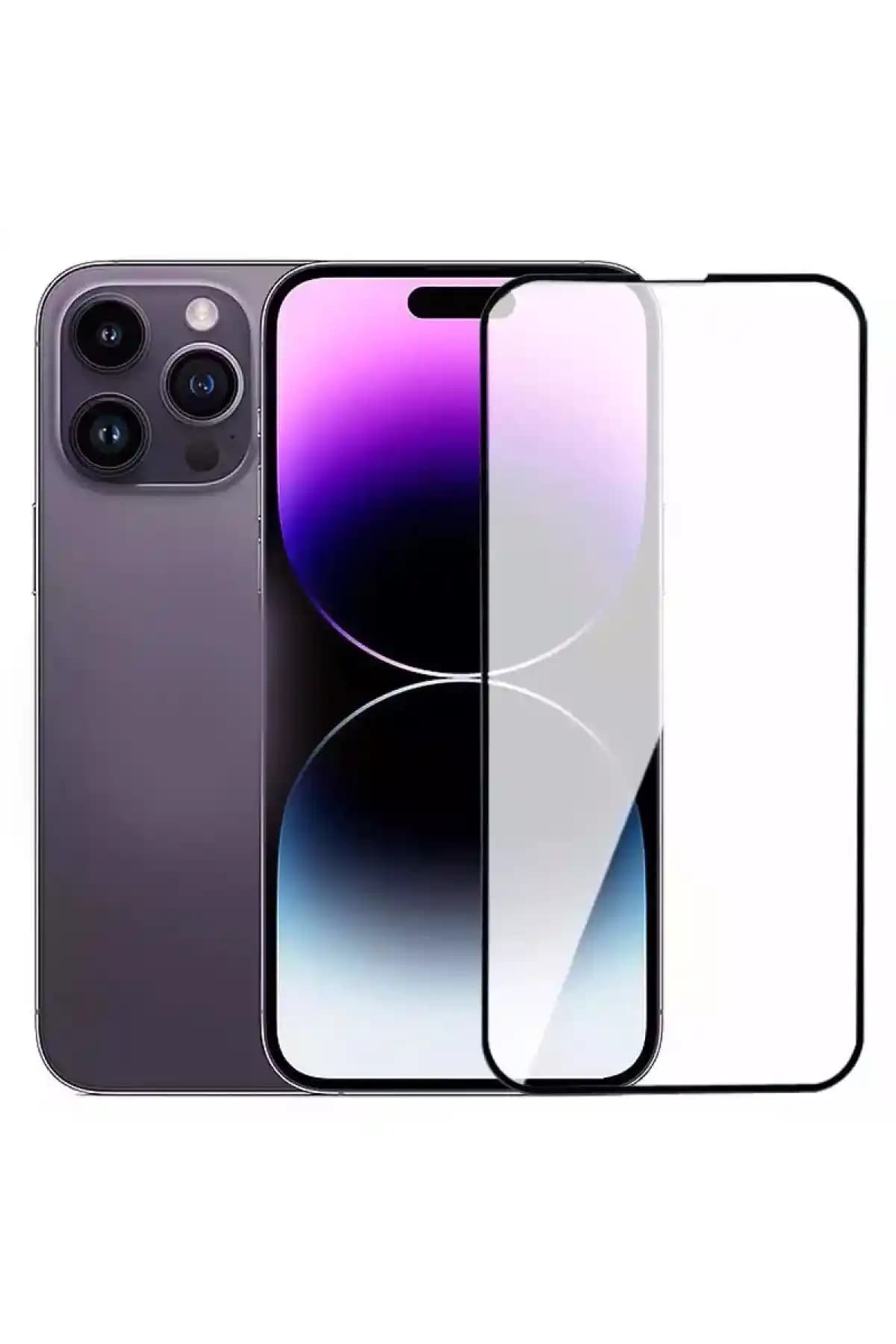 iPhone 14 Pro Max için nano teknoloji esnek ekran koruyucu yüksek koruma ve şeffaflık