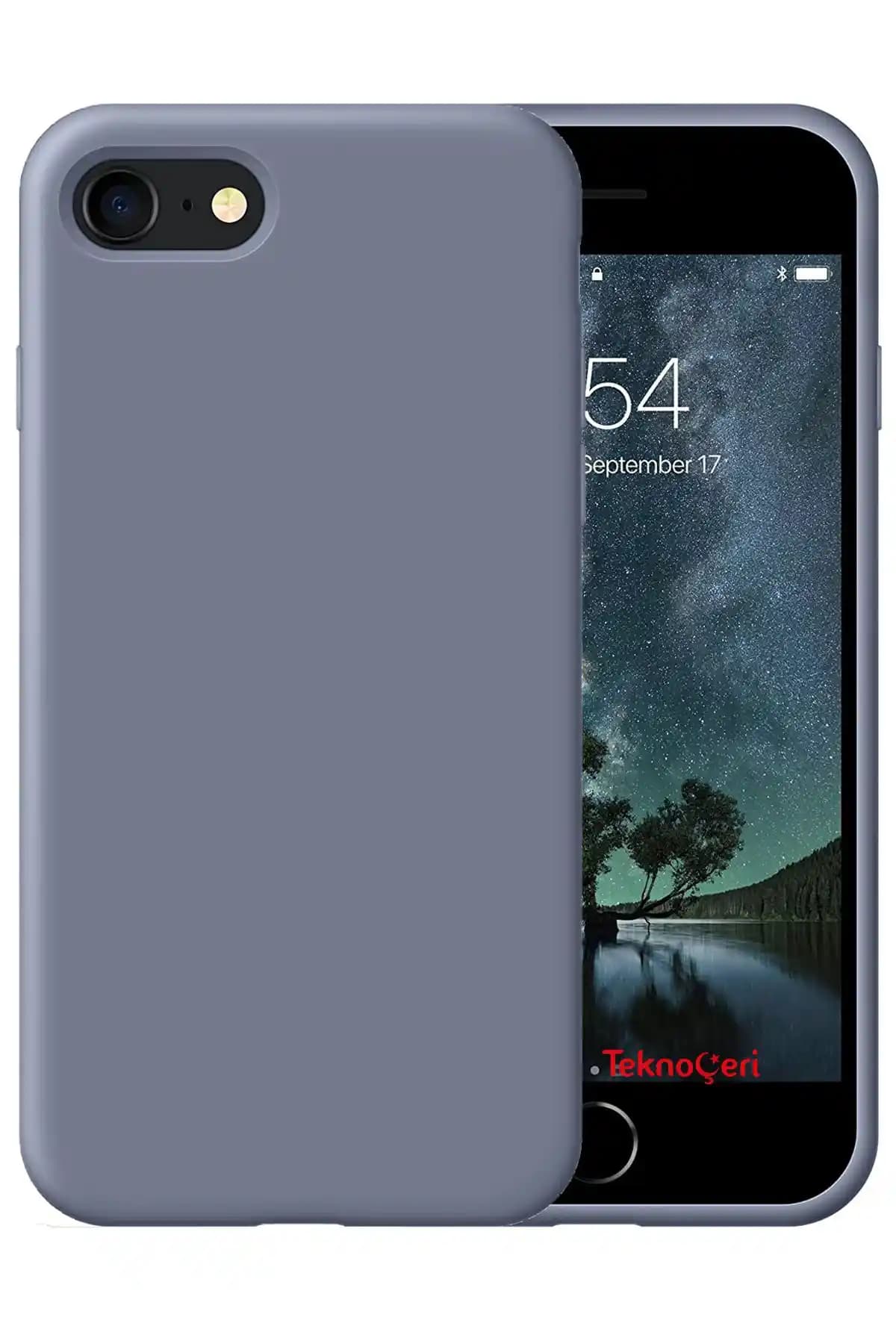 iPhone 6/6s için Kadife Dokulu Silikon Kılıfı ile Şık ve Koruyucu Tasarım