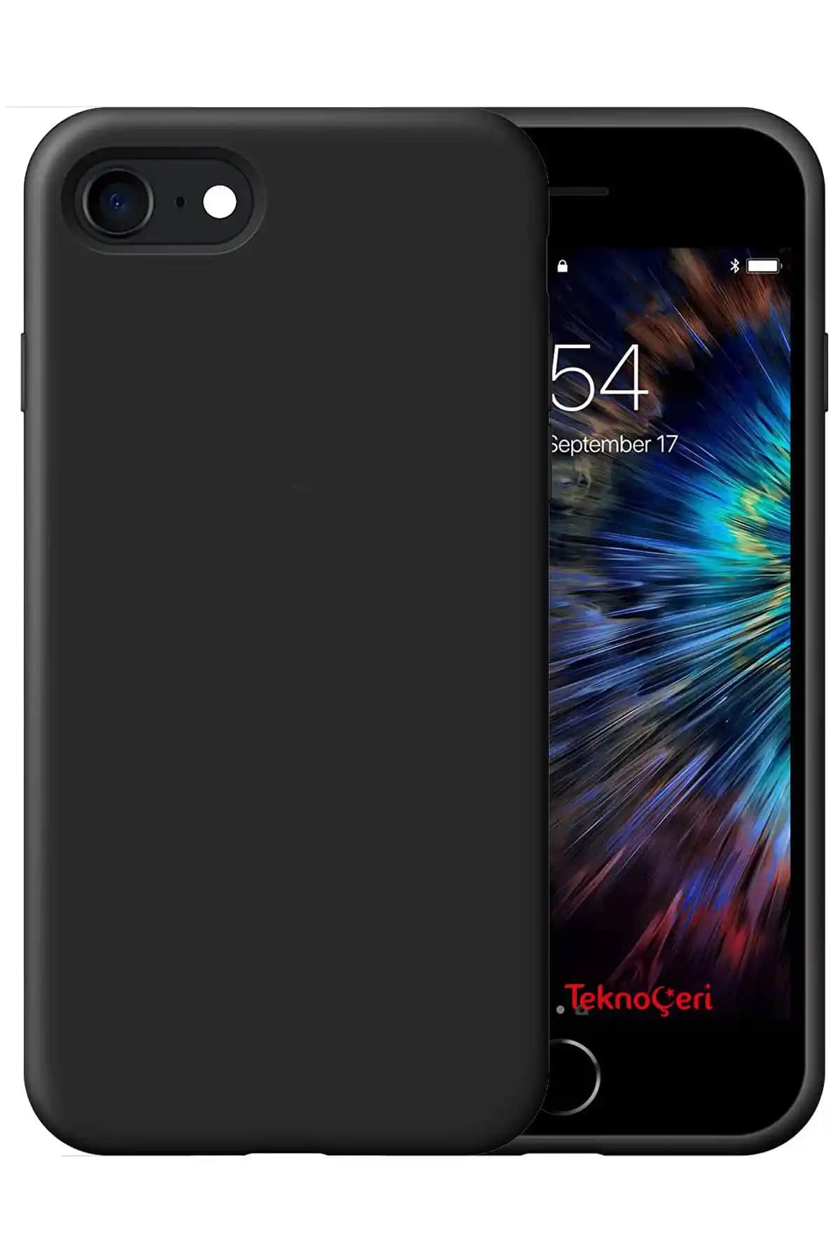 iPhone 6 ve 6s için Kadife İç Yüzeyli Silikon Kılıf Şıklık ve Koruma Sunar