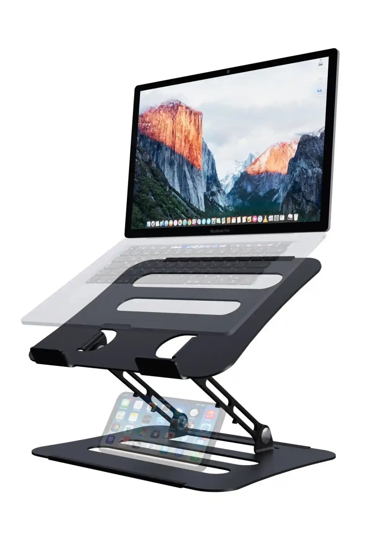 Jön Metal Katlanabilir Notebook Standı: Dayanıklı ve Çok Amaçlı Masaüstü Aksesuarı