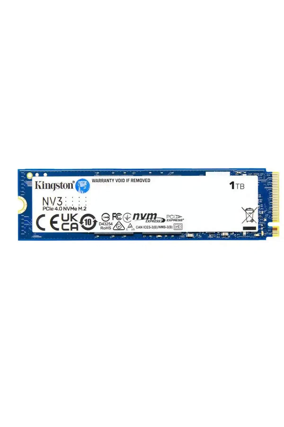 Kingston 1TB NV3 M.2 NVMe SSD: Yüksek Performans ve Güç Verimliliği Sunan Depolama Çözümü