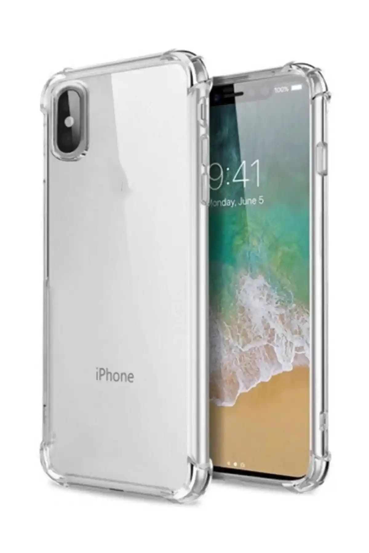 KVK Gizlilik Ultra İnce Şeffaf Silikon Kılıf iPhone XS Max için Koruma ve Şıklık Sunar