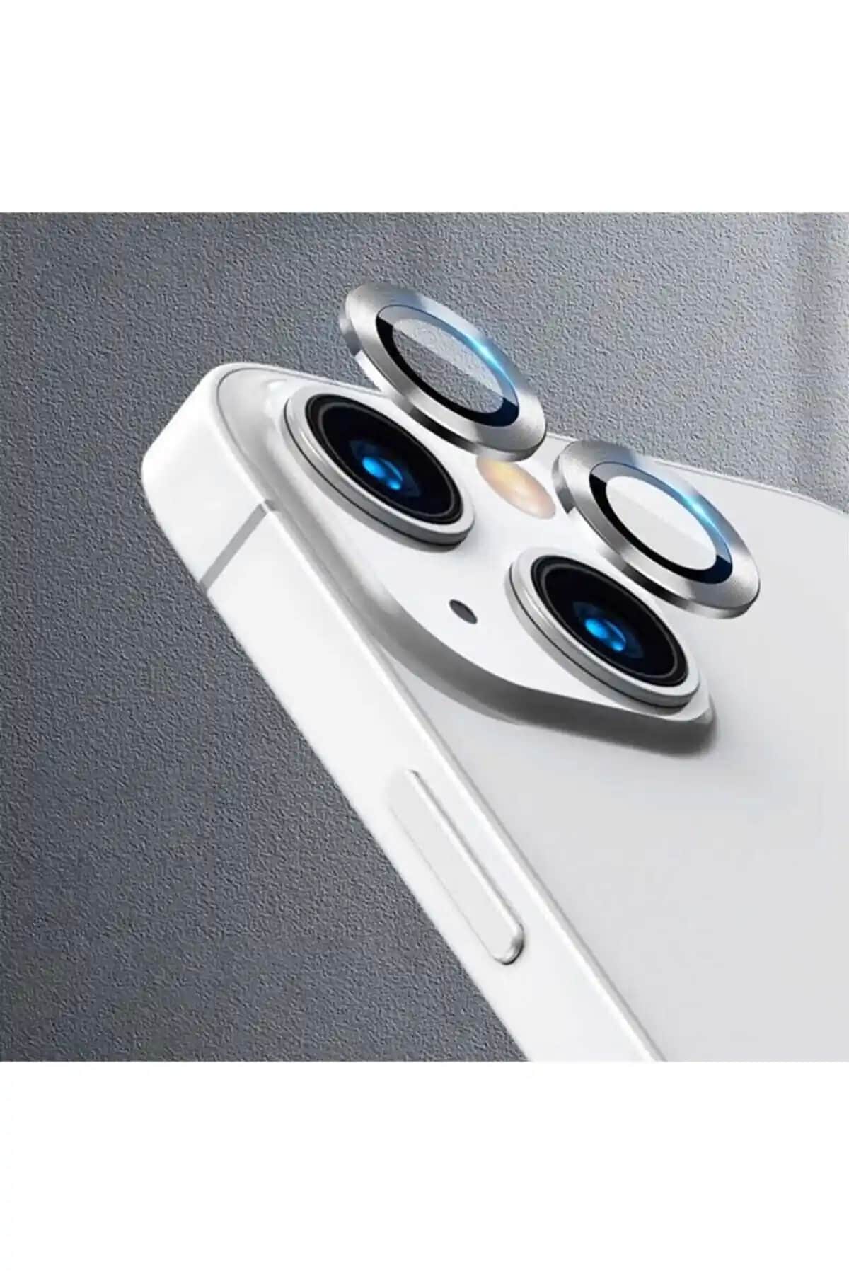 KVK PRİVACY iPhone 13 Mini Kamera Lens Koruyucu Mercek Şık ve Dayanıklı Koruma Çözümü