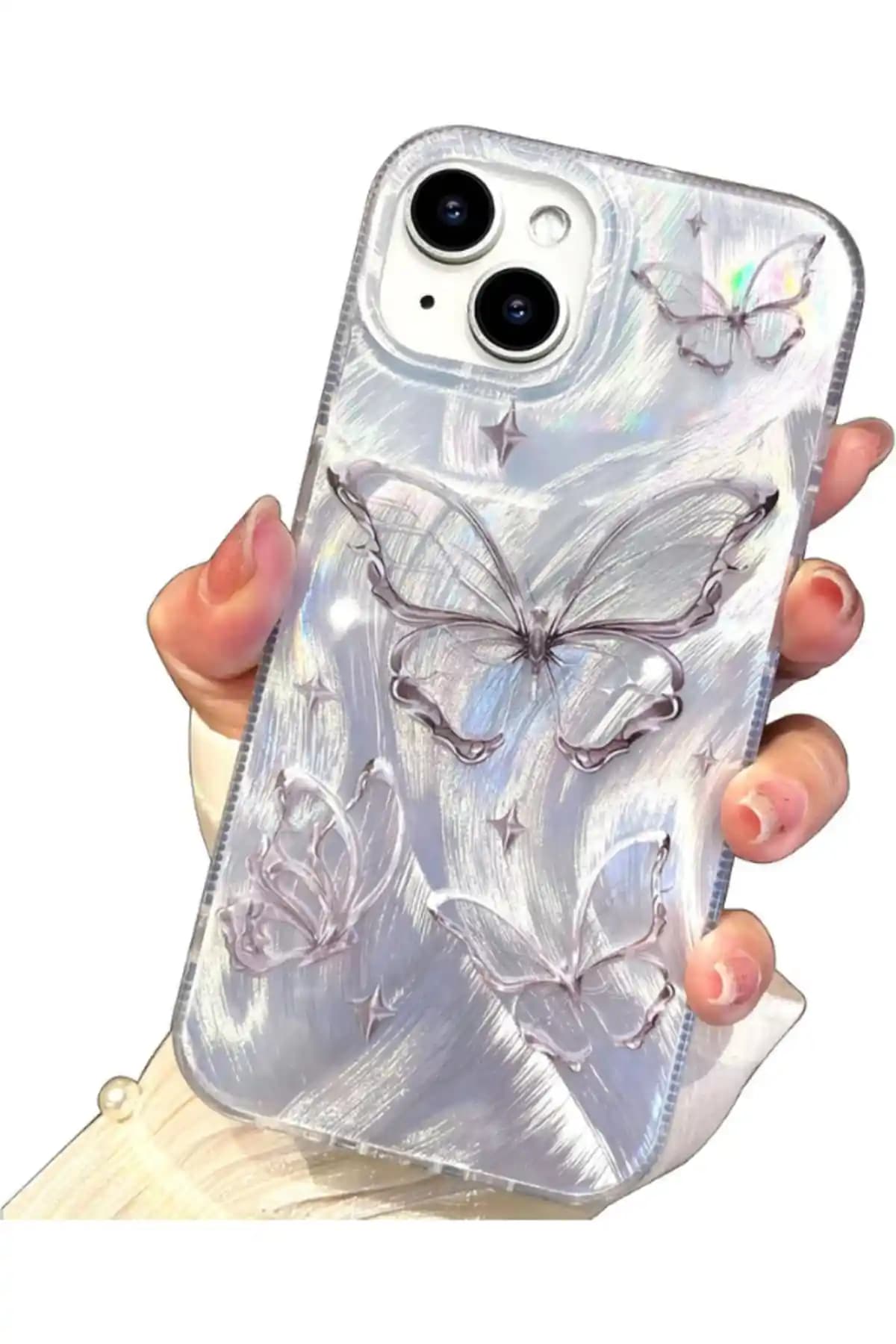 KVK PRİVACY Kılıf Modelleri Karşılaştırması: Tüylü Kelebek ve Aynalı Güç Kalp Tasarımları