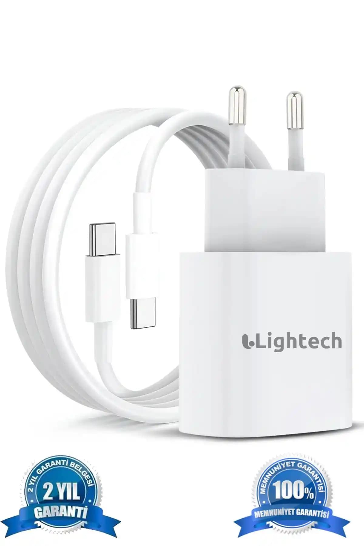 Lightech 25 W Samsung Galaxy Uyumlu Hızlı Şarj Adaptörü Güç ve Dayanıklılık Sunar