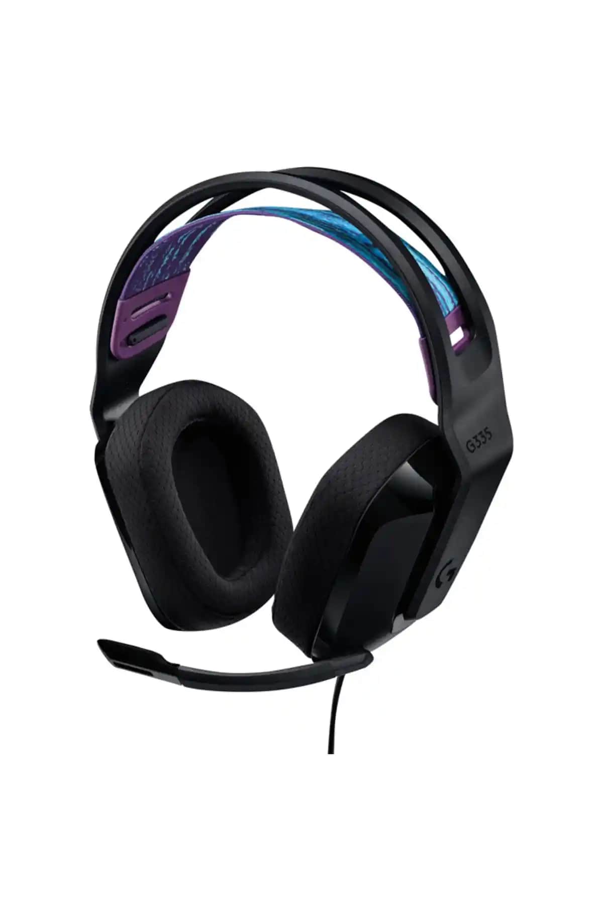 Logitech G335 Kablolu Siyah Oyuncu Kulaklığı Performans ve Konfor Uyumunu Sunar
