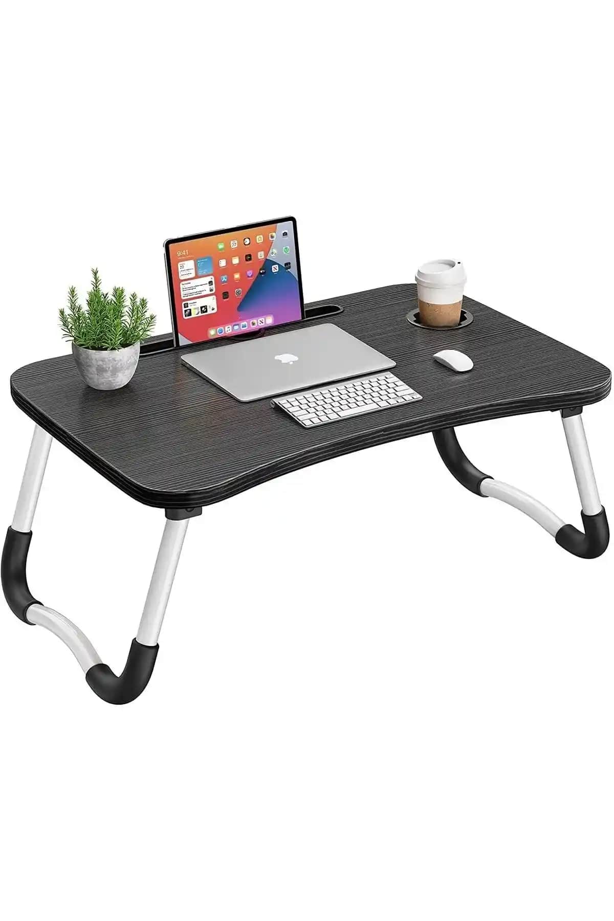 Miletus Laptop Standı: Ergonomik ve Çok Fonksiyonlu Taşınabilir Çalışma Sehpası
