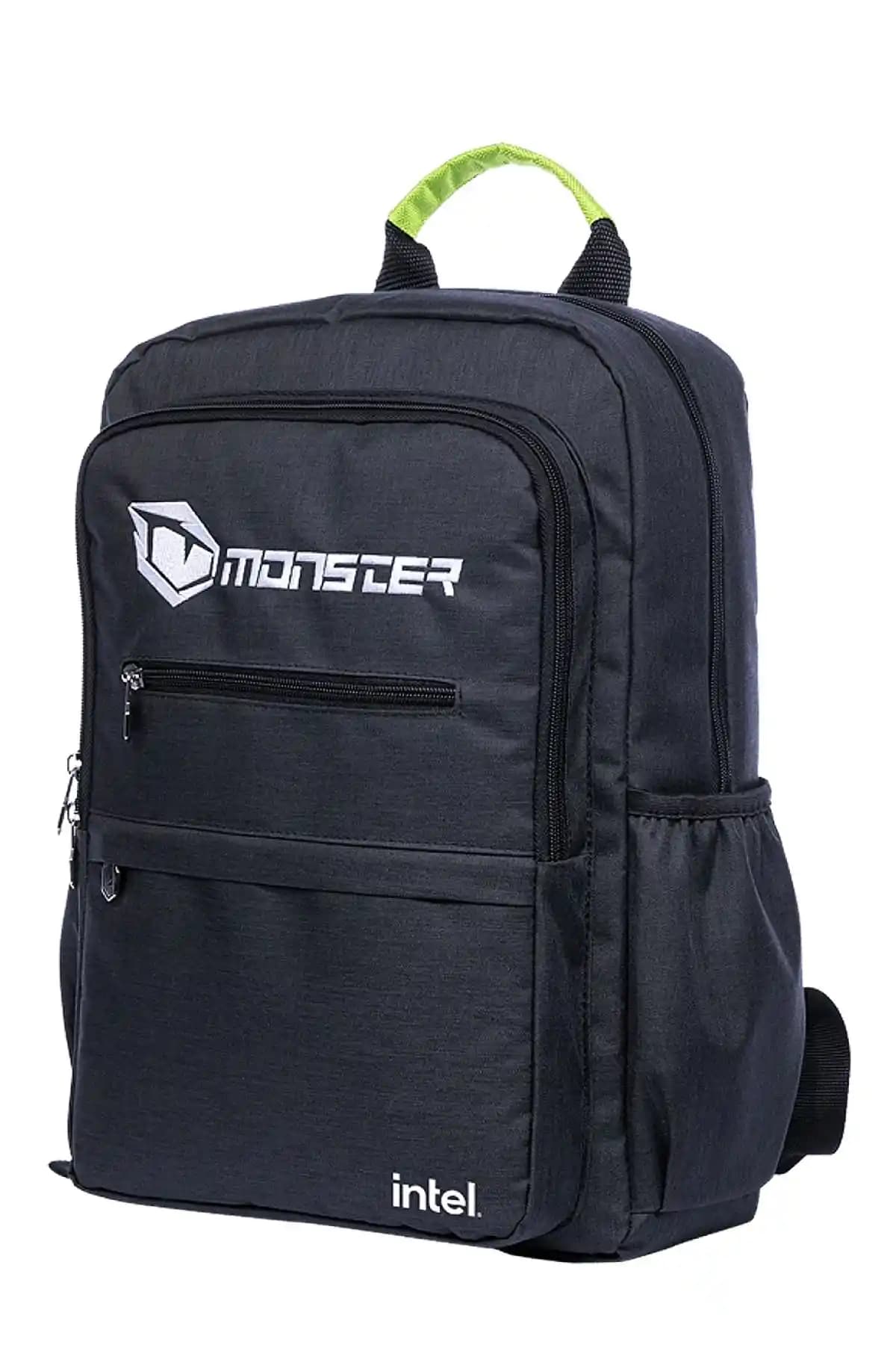 MONSTER 17.3'' Laptop Sırt Çantası: Dayanıklı ve Şık Geniş Ekran Laptop Çantası