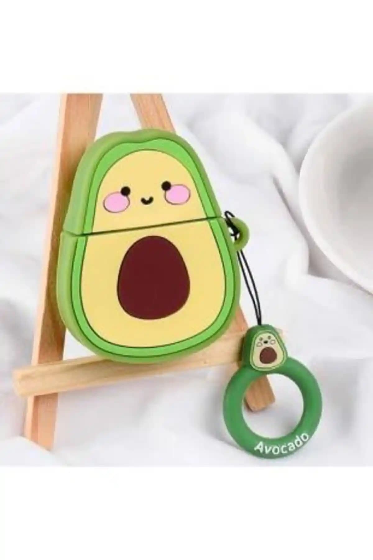 MY MÜRDÜM Avokado Desen Airpods Kılıfı: Şık ve Koruyucu Silikon Kılıf Seçeneği