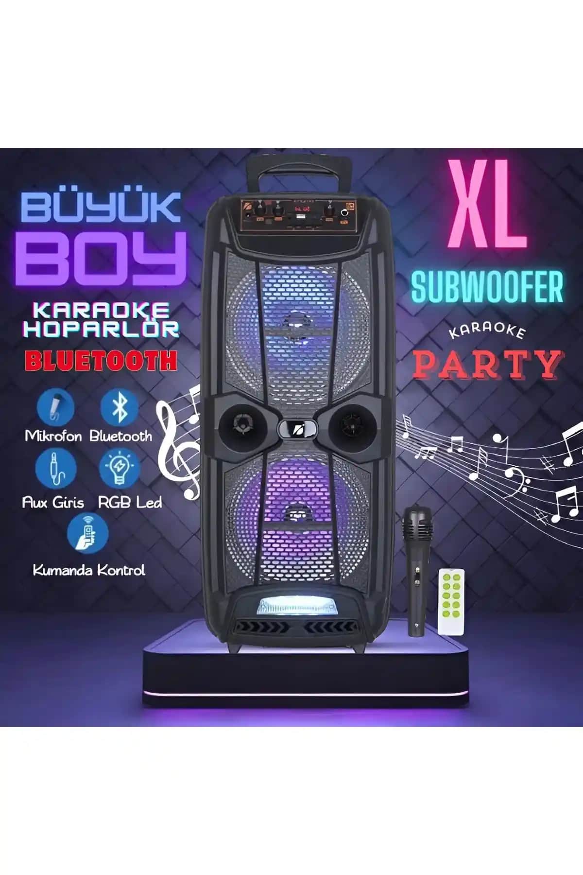 Nextbuy Büyük Boy Karaoke Speaker ve Teknoloji Gelsin Bluetooth Hoparlör Karşılaştırması