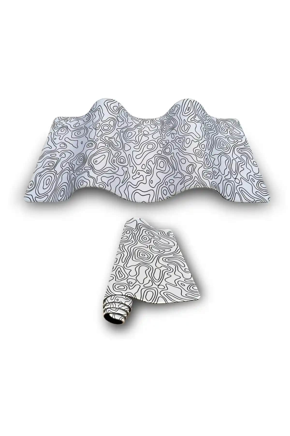 PORGE 90x40 Gaming Topo Beyaz Mouse Pad: Dayanıklı ve Hassas Oyun Aksesuarı