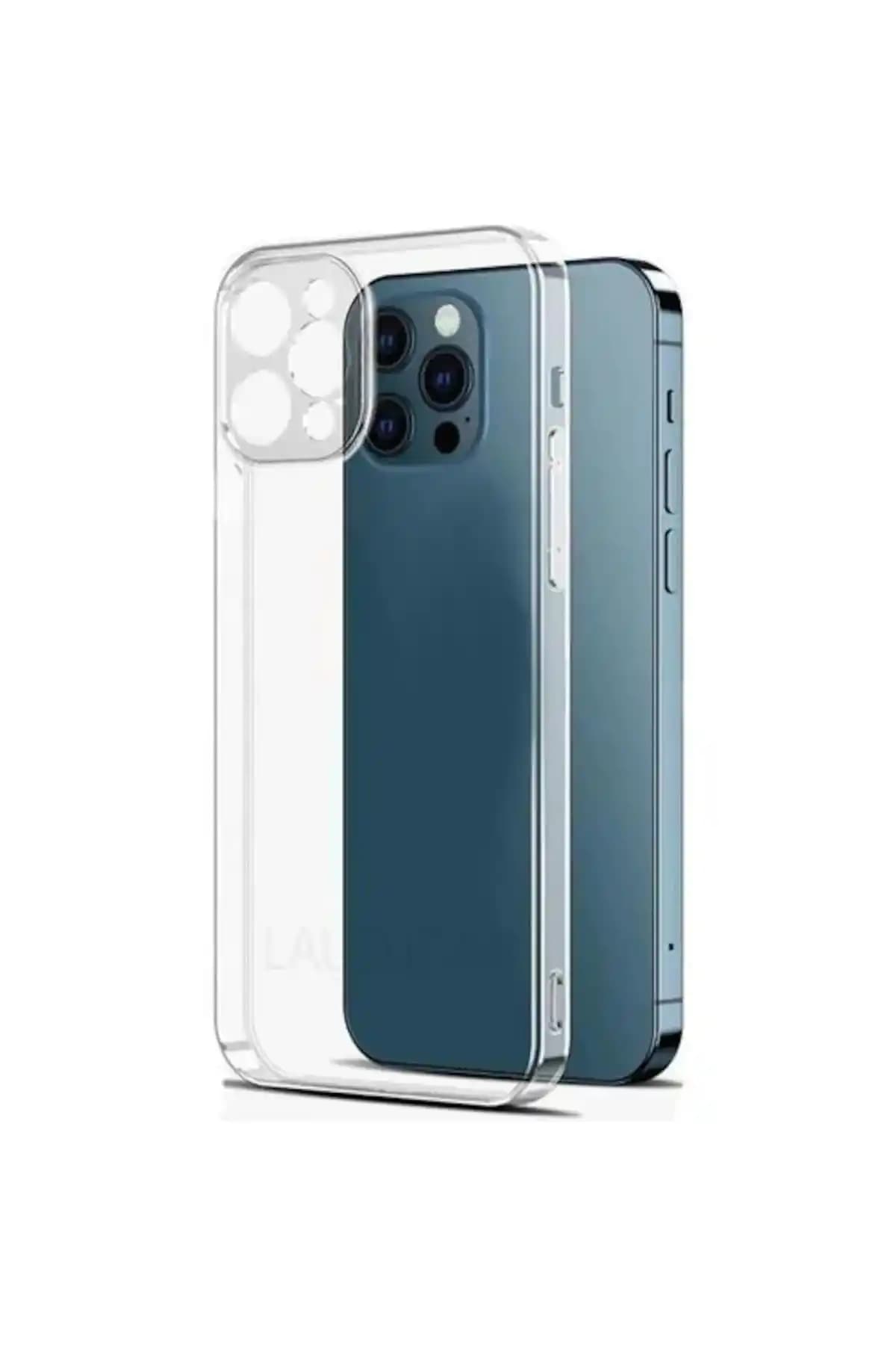 Powerfox iPhone 14 Pro Şeffaf Silikon Kılıf: Kamera ve Darbelere Karşı Koruma