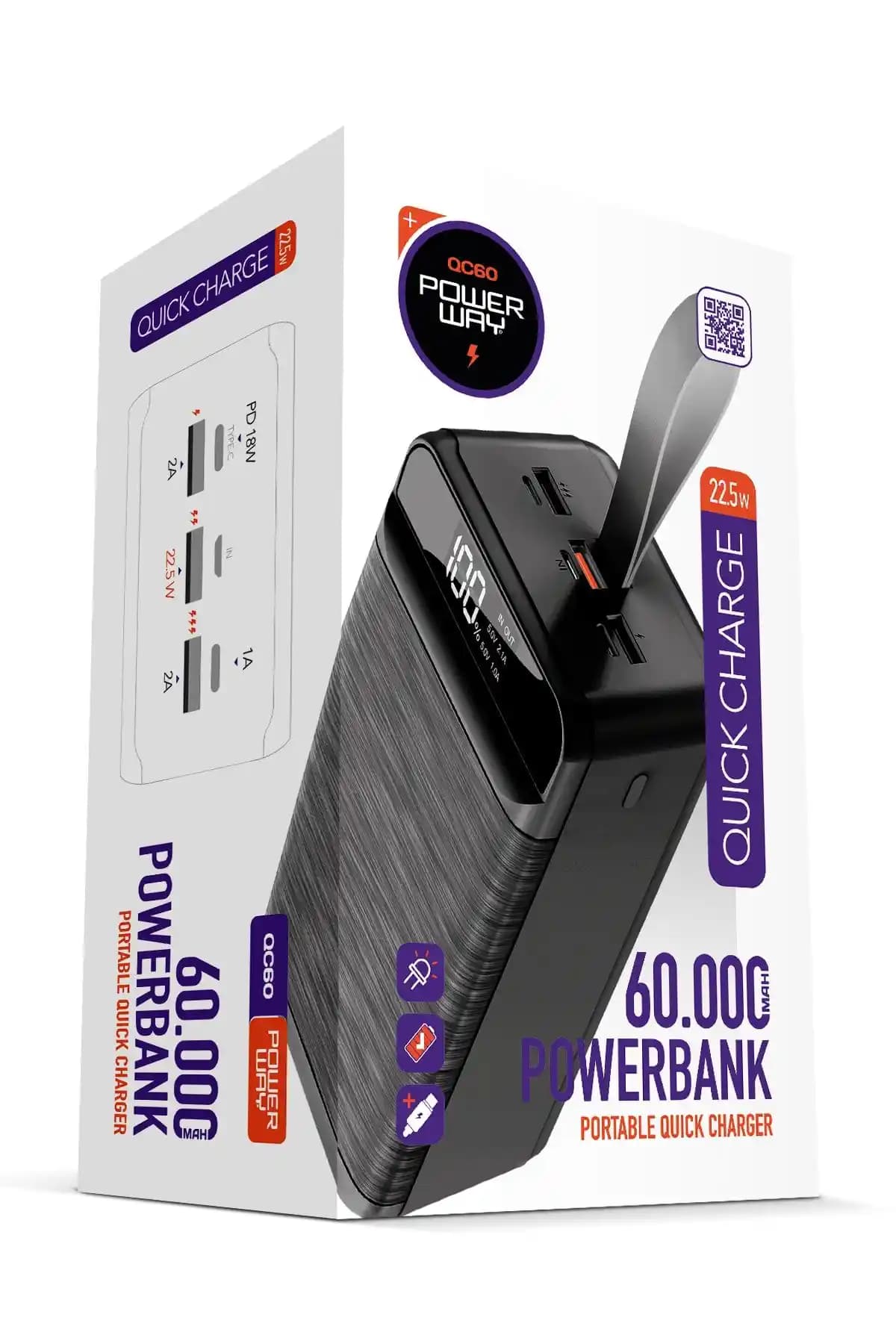 Powerway 60.000 mAh ve Syrox 30.000 mAh Powerbank Karşılaştırması