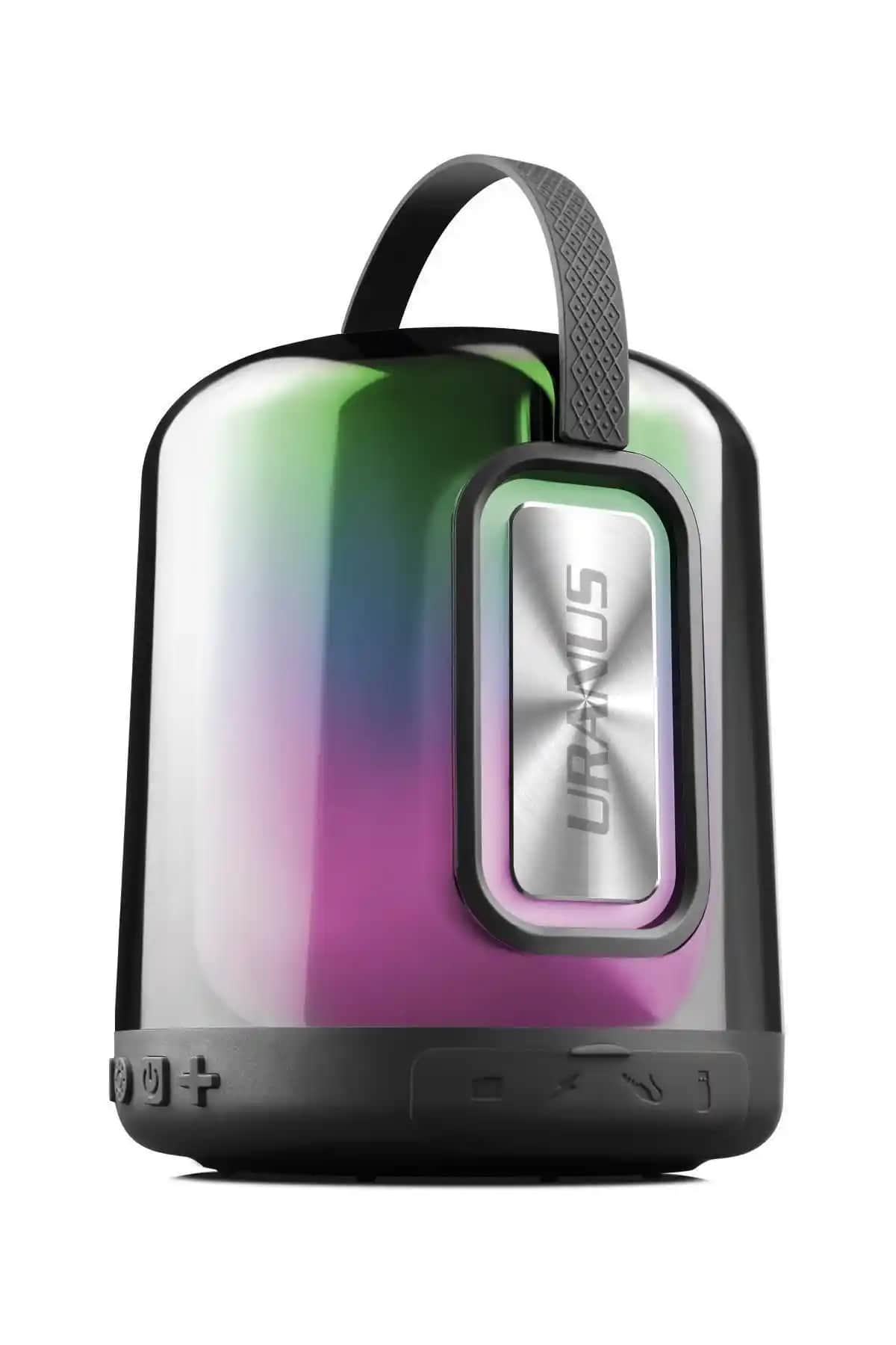 Powerway Ekstra Bass Radyolu USB AUX Müzikli Gece Lambası: Çok Fonksiyonlu Taşınabilir Hoparlör