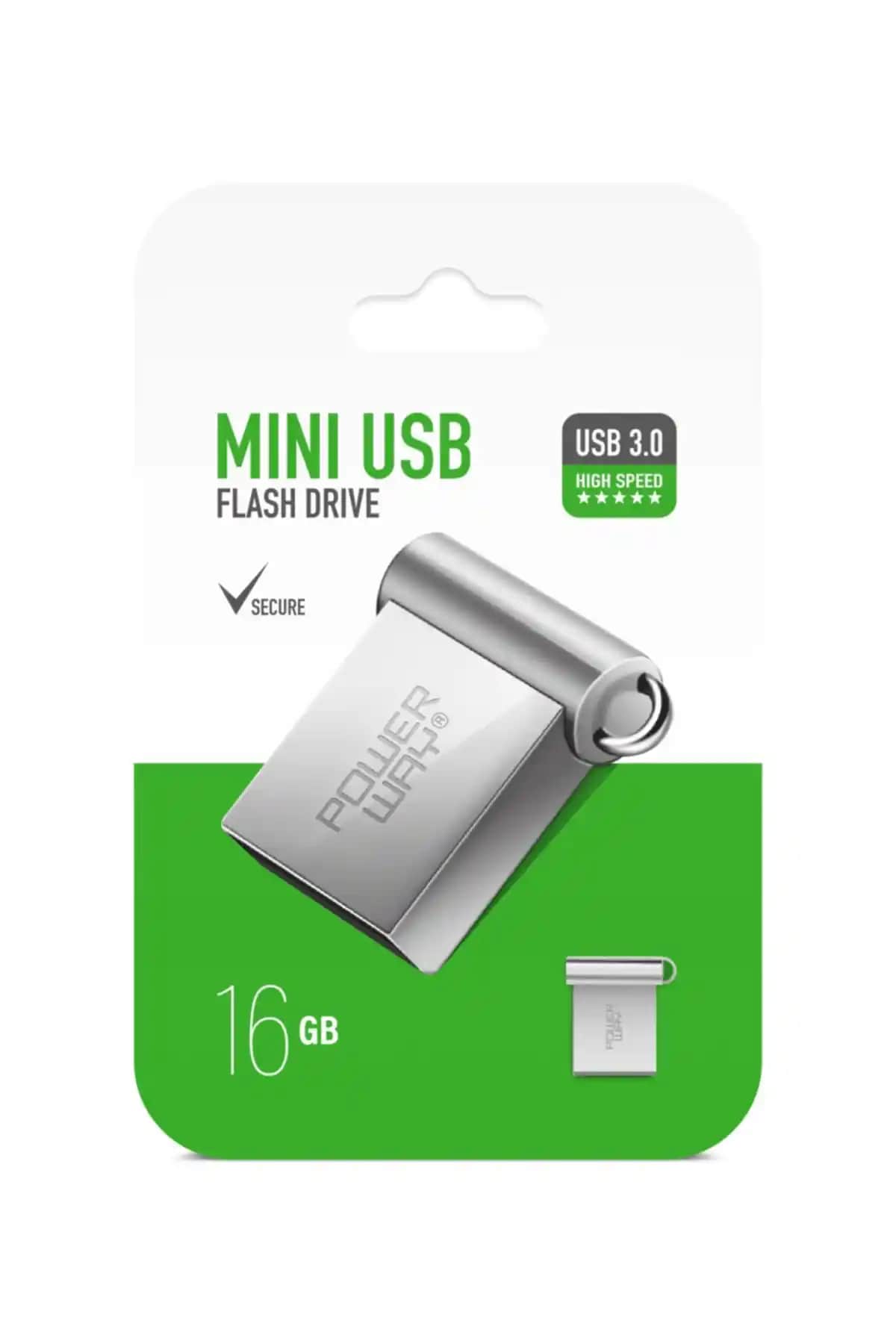 Powerway Mini USB Bellek Karşılaştırması: 16 GB ve 32 GB Modellerinin Özellikleri