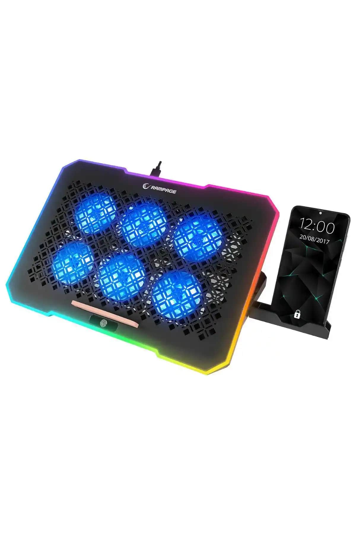 Rampage Notebook Soğutucu: Güçlü ve Estetik Tasarım ile Yüksek Performanslı Soğutma Çözümü