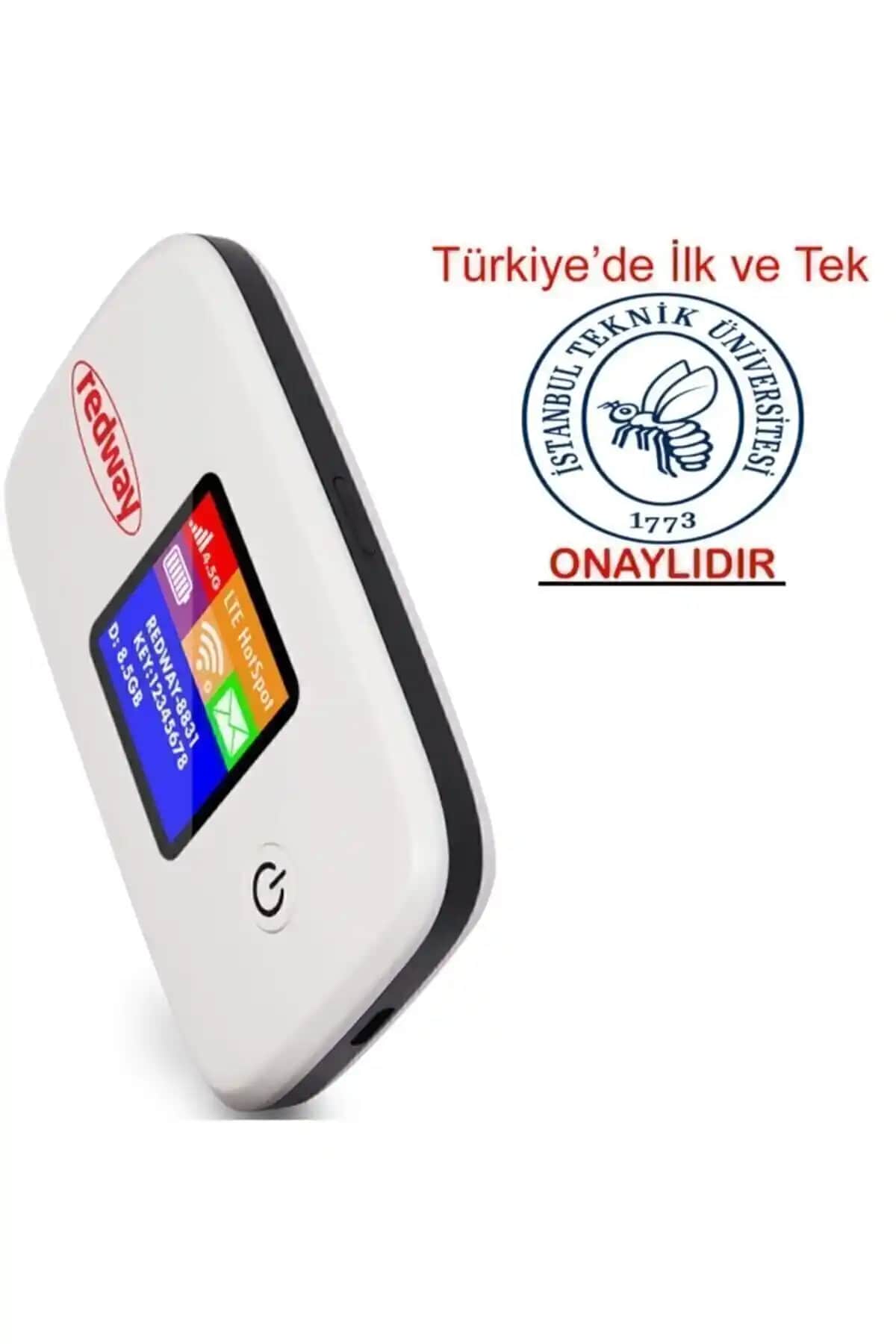 REDWAY 4G - 4,5G Taşınabilir Wi-Fi Modem ile Hızlı ve Güvenilir Kablosuz Bağlantı