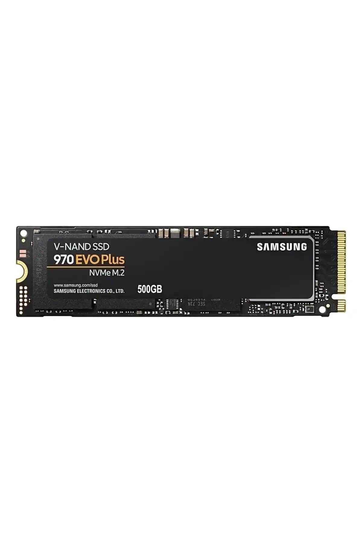 Samsung 970 EVO Plus 500GB M.2 NVMe SSD ile Yüksek Performans ve Güvenilirlik Sağlayın