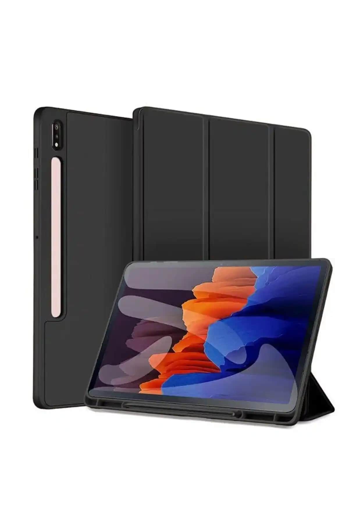 Samsung Galaxy Tab S7 FE İçin Şık ve Fonksiyonel Kapaklı Kılıf Çözümü