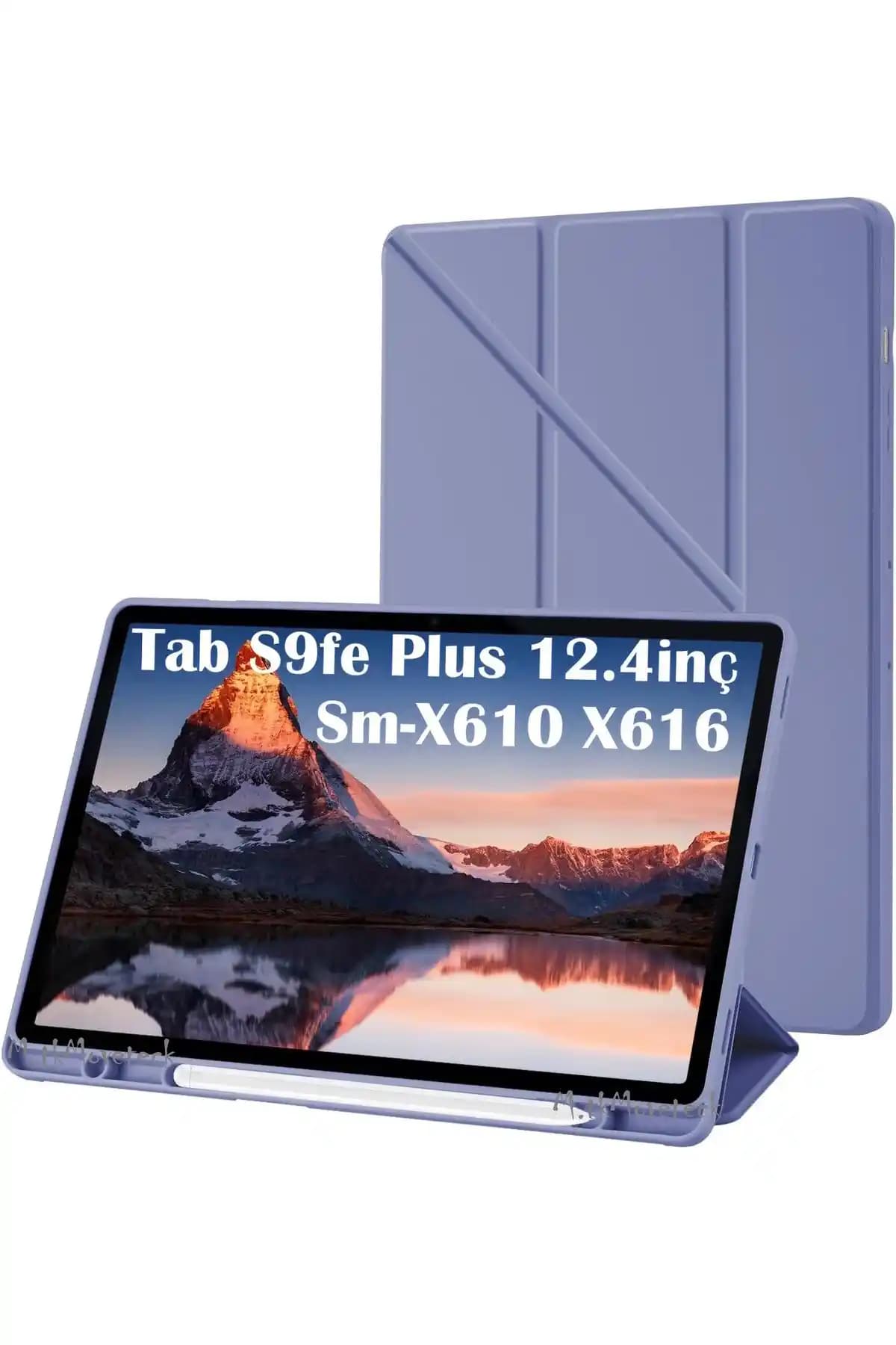 Samsung Galaxy Tab S9 FE Plus için M.TK Moveteck Kılıfı Şık ve Çok Yönlü Koruma Çözümü