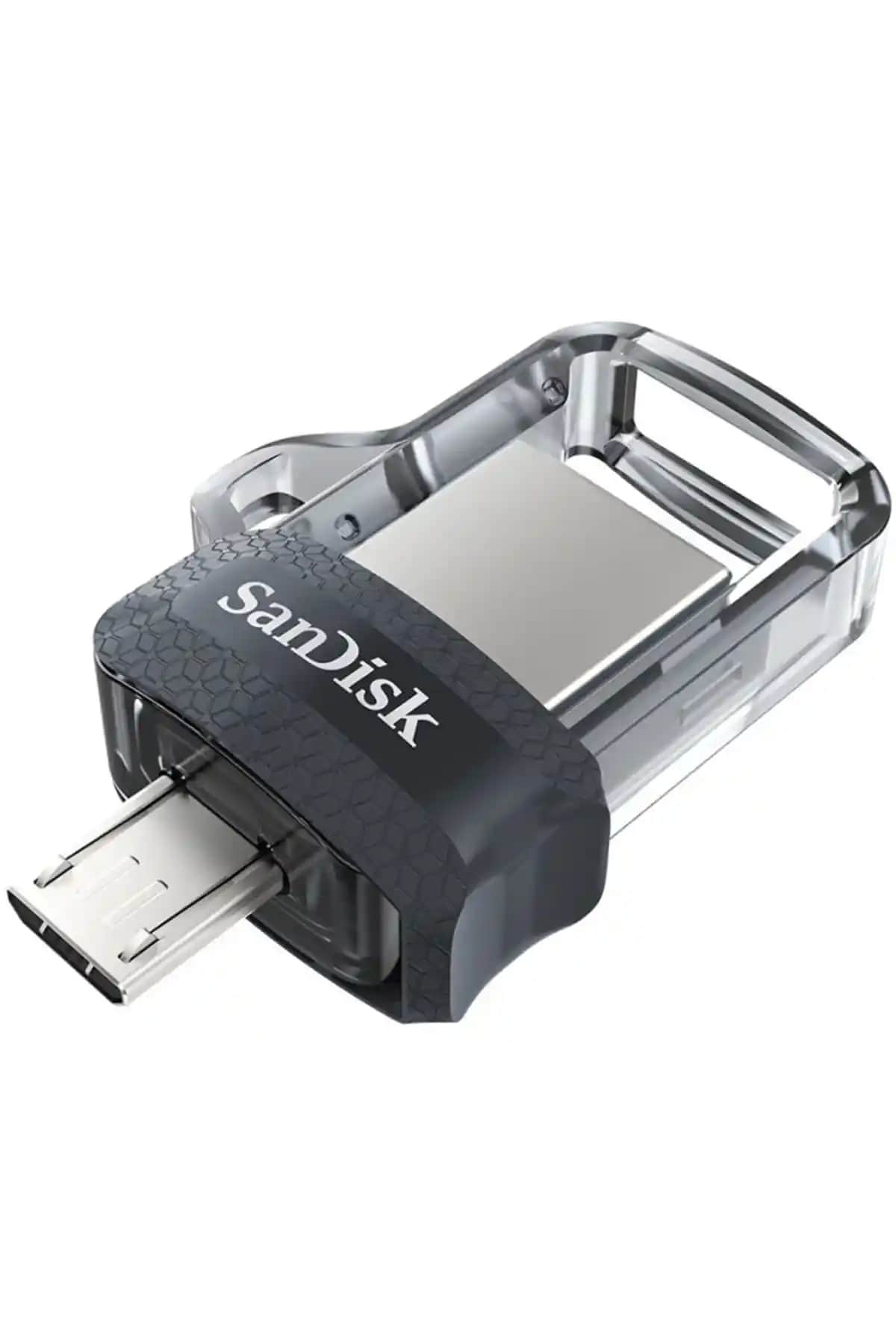 Sandisk Ultra Dual 128GB USB 3.0 OTG Bellek Yüksek Hızlı ve Çok Yönlü Taşınabilir Depolama