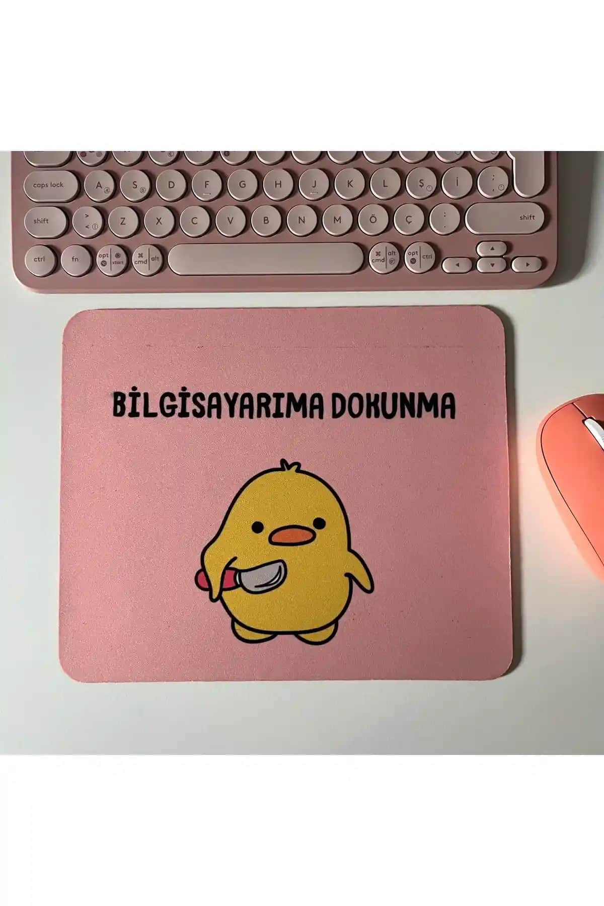 Sevimli Civciv Mouse Pad: Renkli ve İşlevsel Ofis ve Oyun Aksesuarı