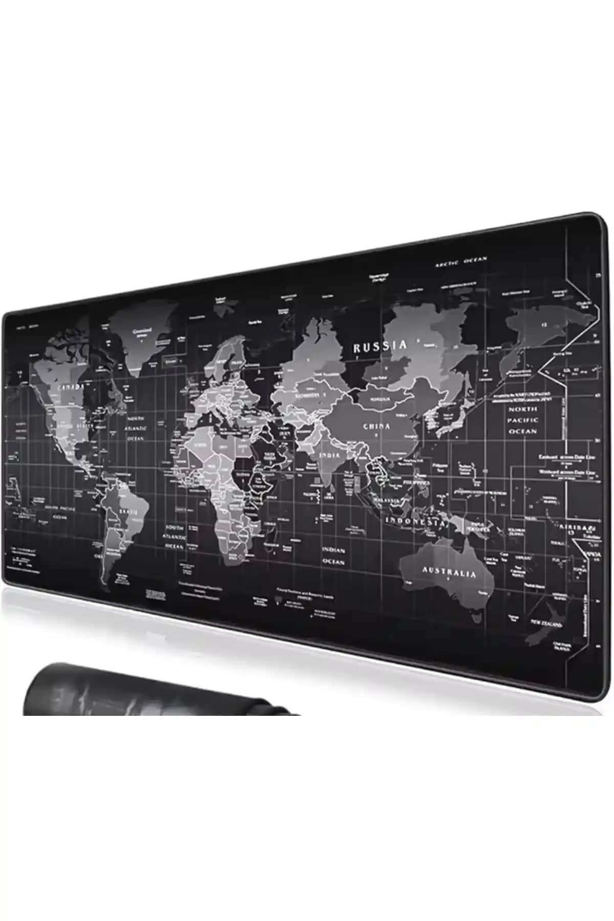 SNEXPRES Dünya Desenli Gaming Mousepad: Geniş ve Dayanıklı Tasarım ile Oyun Performansını Artırın