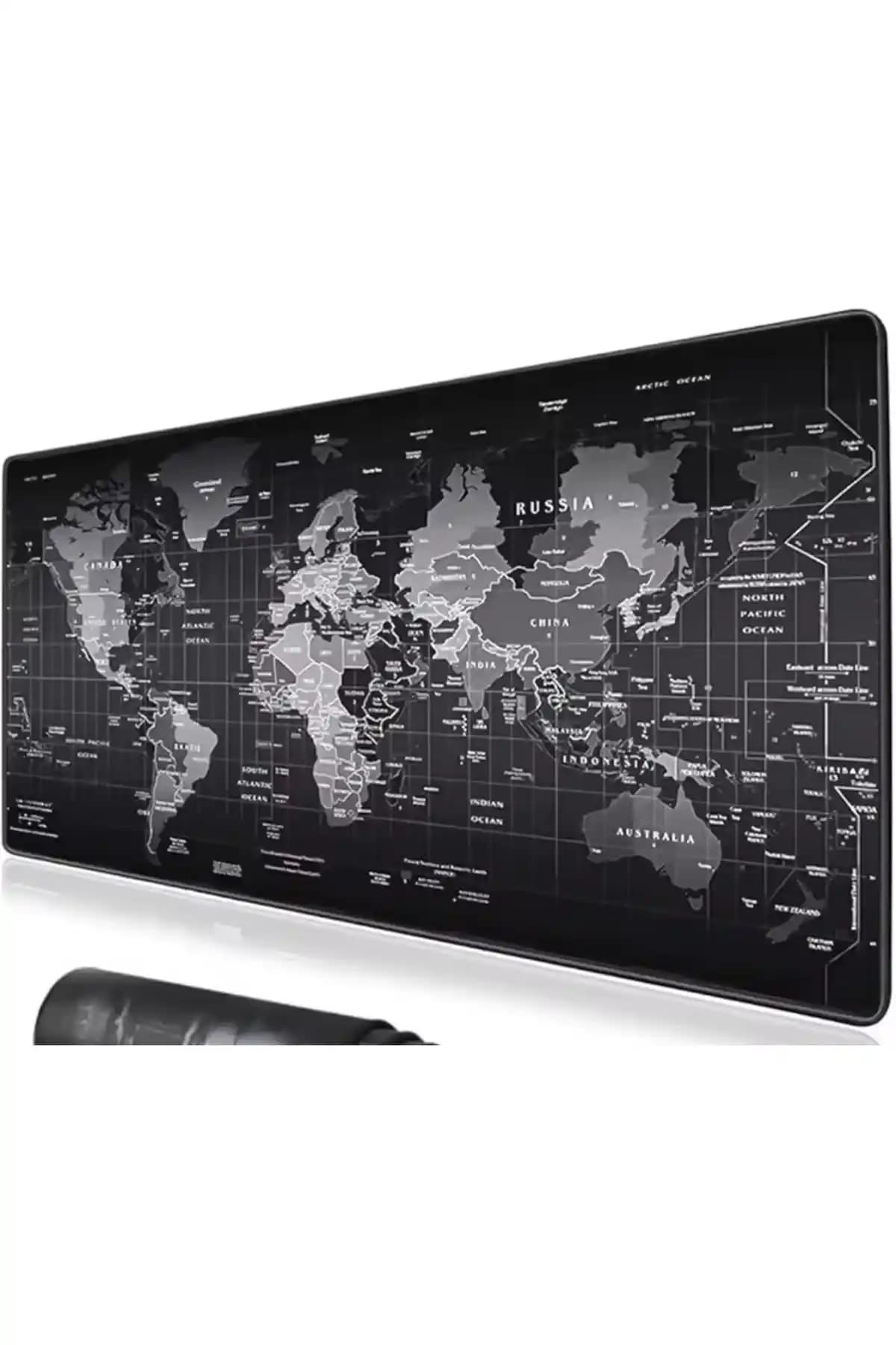 SNEXPRES Dünya Desenli Gaming Mousepad: Geniş ve Dayanıklı Tasarım ile Oyun Performansını Artırın