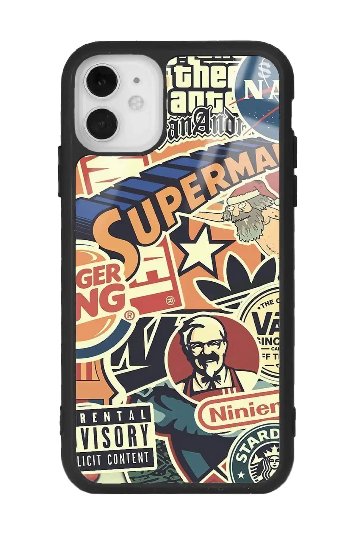 Spoyi iPhone 11 Retro Marka ve Sticker Tasarımlı Kılıflar Karşılaştırması