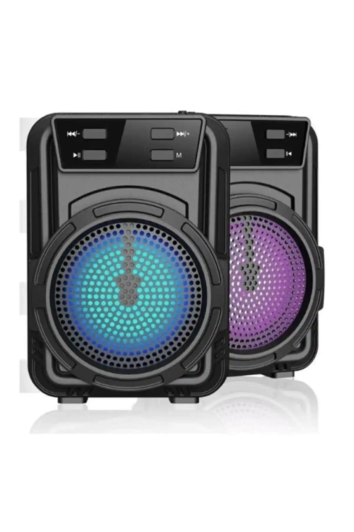 Teknoloji Gelsin Işıklı Kablosuz Bluetooth Hoparlör: Güçlü Ses ve Şık Tasarım