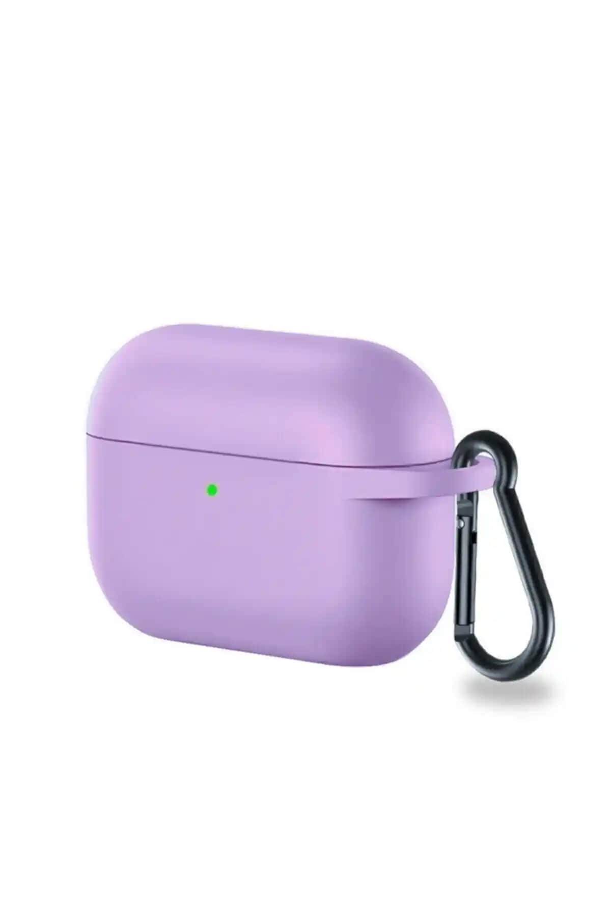 Teleface Pro Silikon Kılıf Lila Kopçalı: Şık ve Koruyucu Airpods Pro Aksesuarı