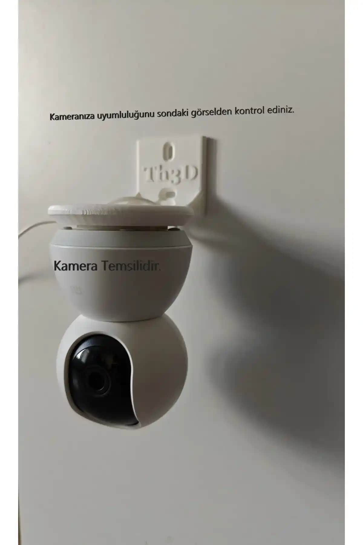 Th3D Xiaomi Home 360 2K C300 C400 Kamera Duvar Montaj Aparatı İncelemesi