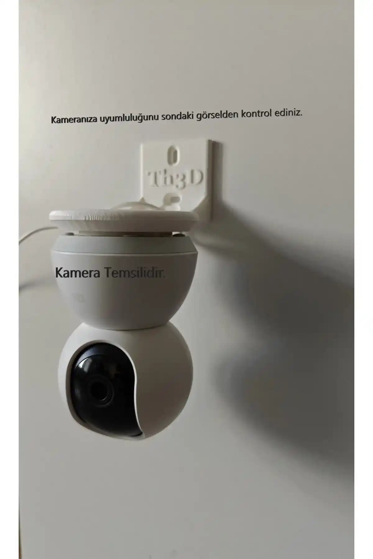 Th3D Xiaomi Home 360 2K C300 C400 Kamera Duvar Montaj Aparatı İncelemesi