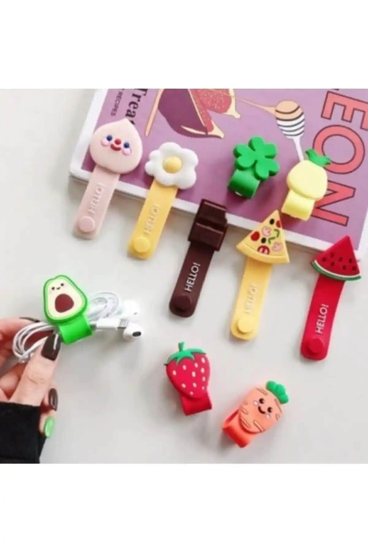 Twinix Sevimli Silikon Kablo Toparlayıcı ile Kablosuz Düzen ve Şıklık Sağlayın