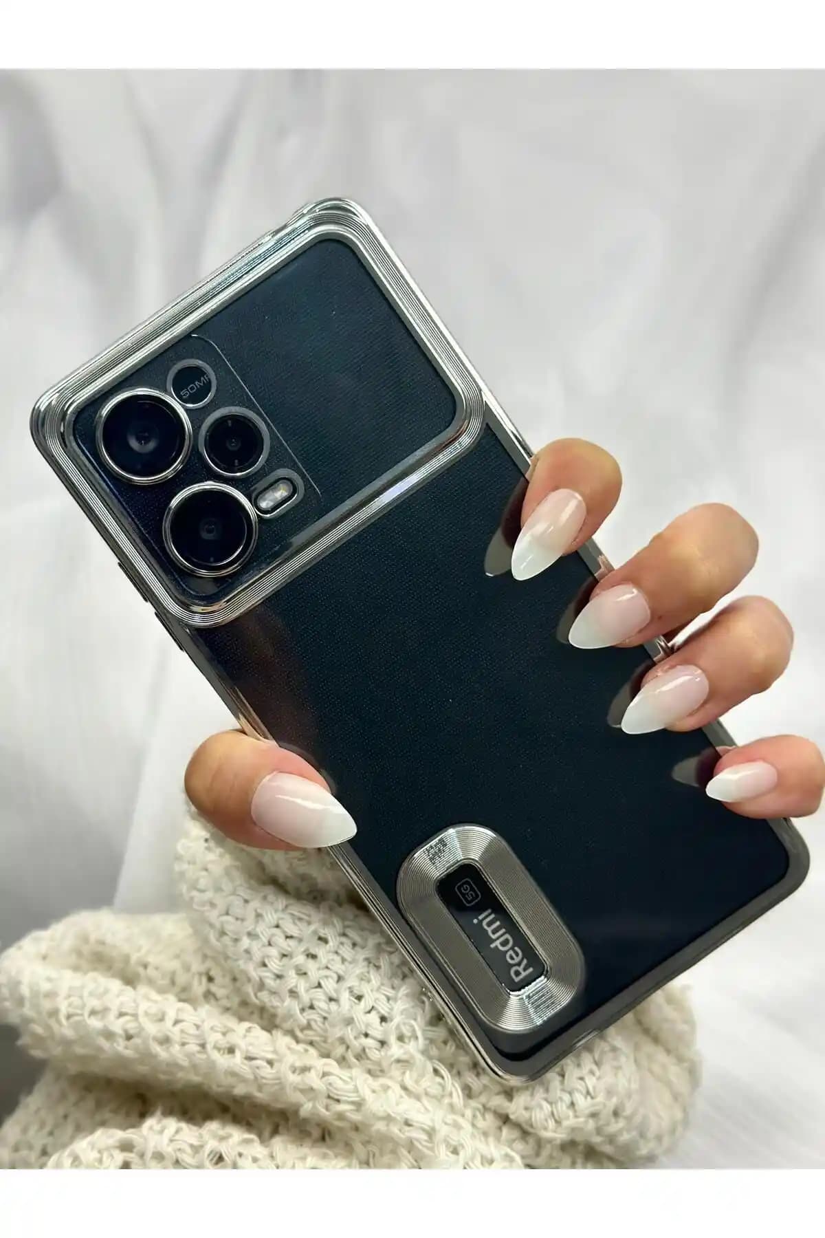 Vip Case Redmi Note 12 Pro 5G Şeffaf Kılıf Kamera Koruma ve Estetik Özelliklerle Günlük Kullanım İçin