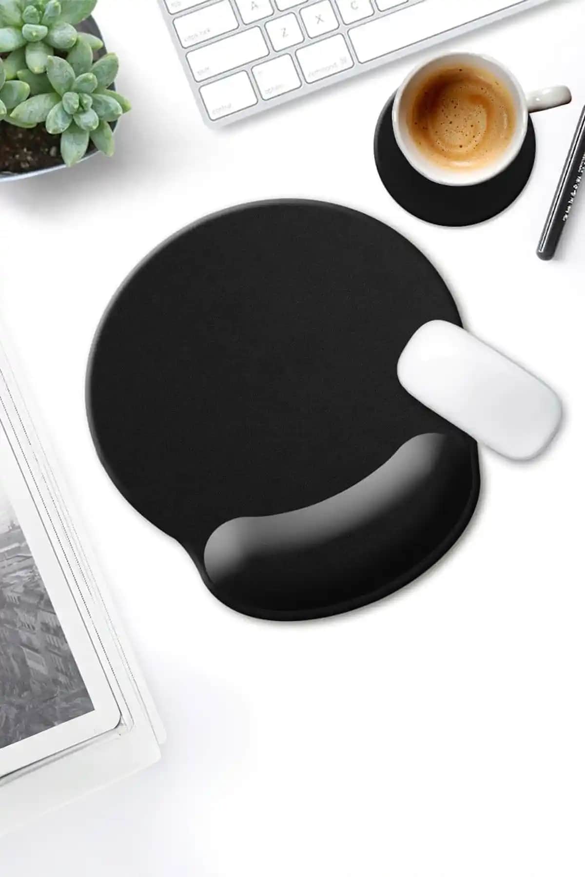 Walter White Bilek Destekli Siyah Ergonomik Mouse Pad - Konfor ve Dayanıklılık