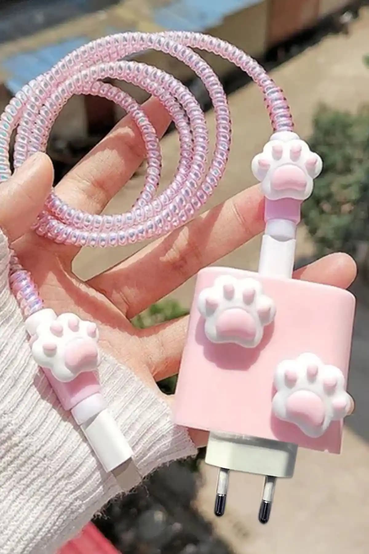 WANNA PROTECT iPhone 18-20W Uyumlu Şarj Kablosu ve Kılıf Seti Güvenli ve Estetik Koruma