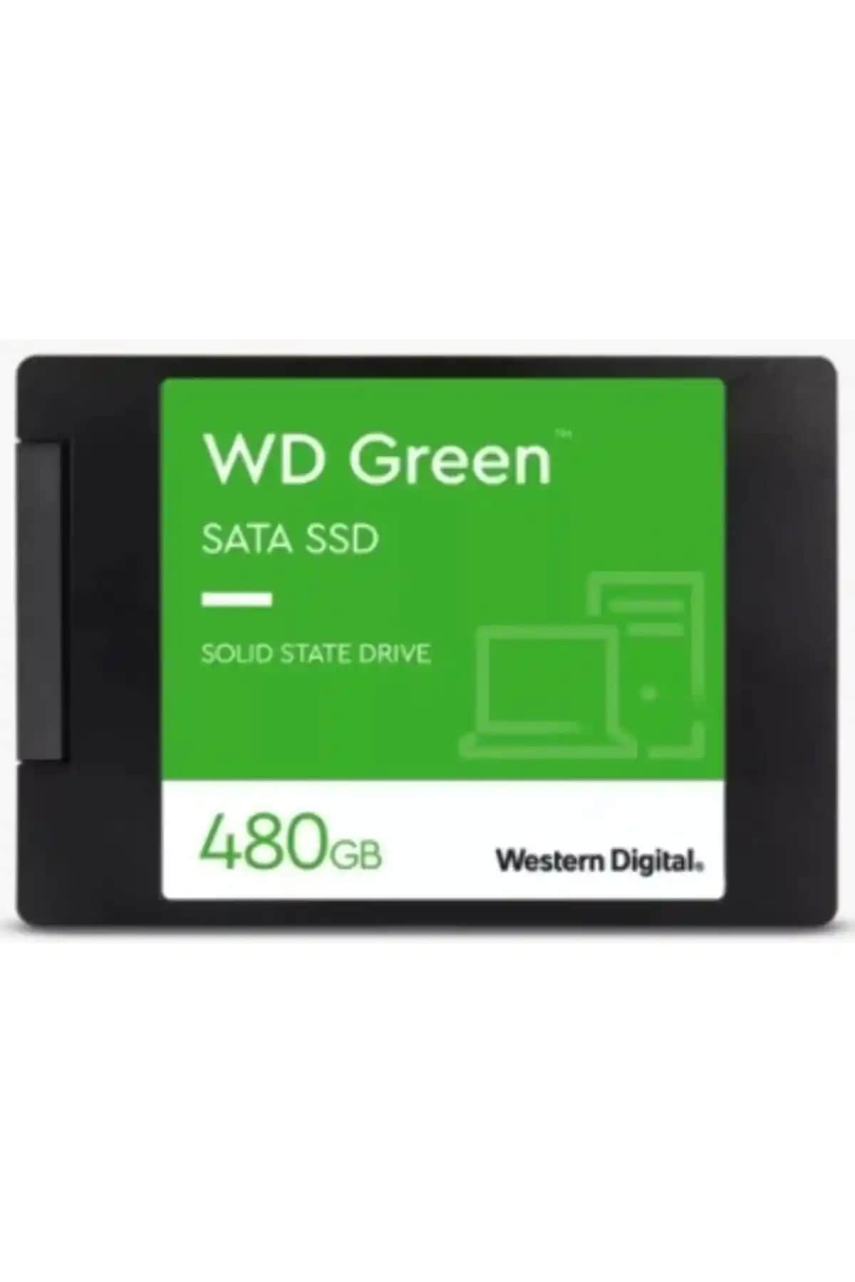 WD Green 480GB 2.5 İnç SATA SSD: Yüksek Performans ve Güvenilirlik İçin Uygun Depolama Seçeneği
