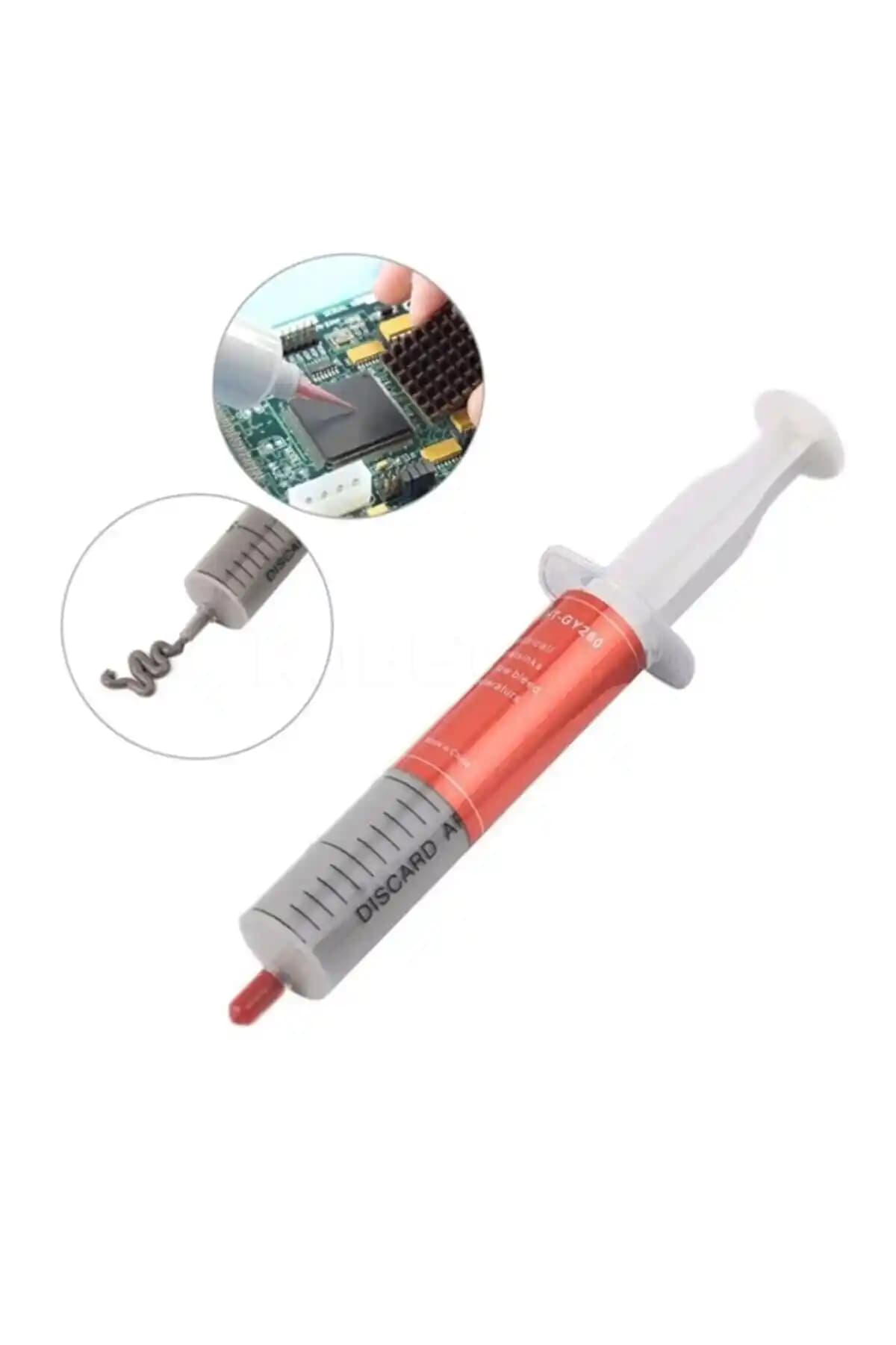 Wozlo Gri Büyük Boy Şırınga Termal Macun: Yüksek Performanslı Bilgisayar Soğutma Çözümü