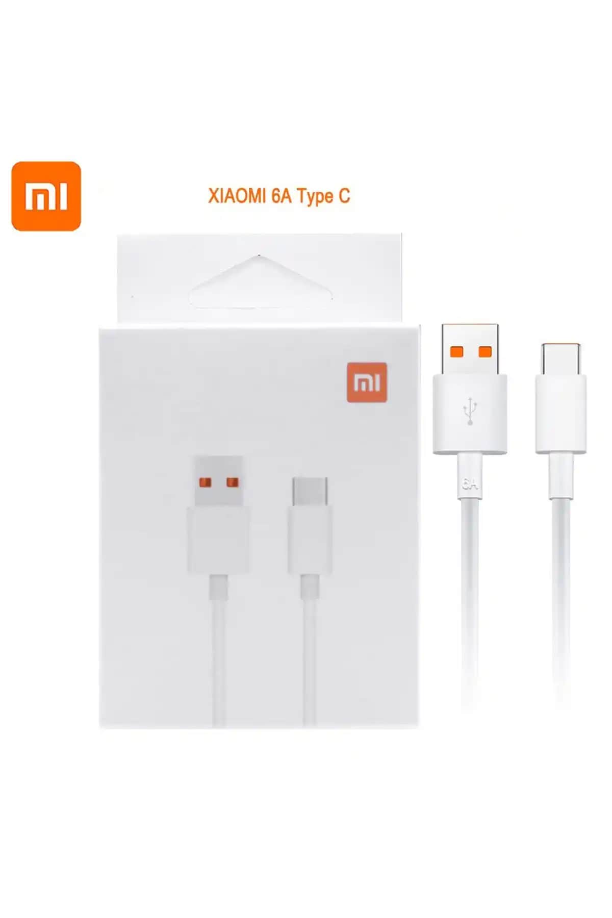 Xiaomi Hızlı Şarj Kablosu 6A Type-C Güç ve Hız Sunan Modern Tasarım