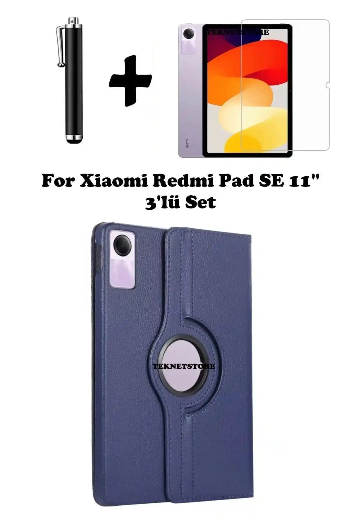 Xiaomi Redmi Pad SE 11 İnç Tablet ve Kılıf Seti Güçlü Koruma Şık Tasarım