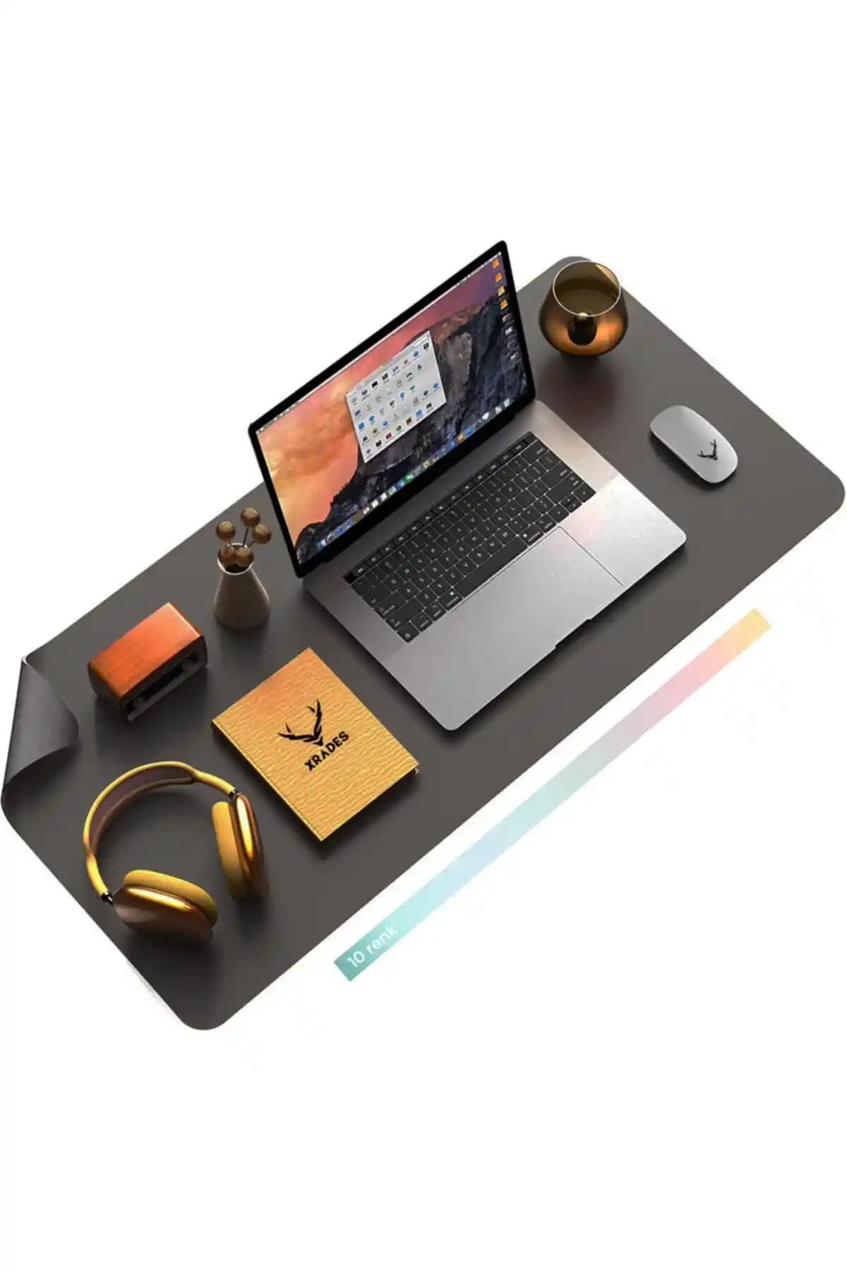 Xrades Deri Mousepad: Şık ve Dayanıklı Masa Aksesuarı, Ofis ve Ev Kullanımı için Uygun