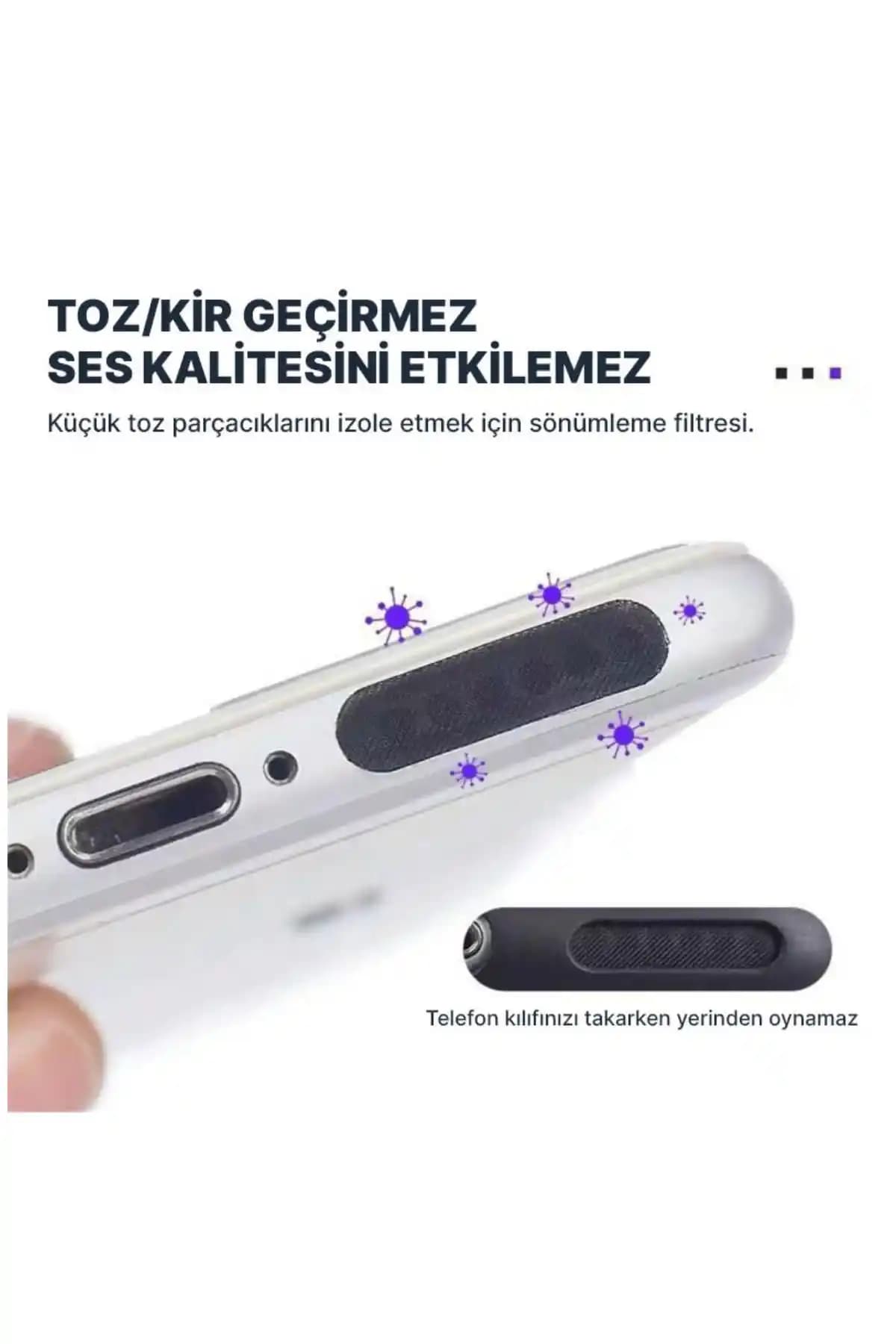 Zebana Uyumlu ve Toz Geçirmez Hoparlör Koruyucu ile Telefonunuzu Güvence Altına Alın